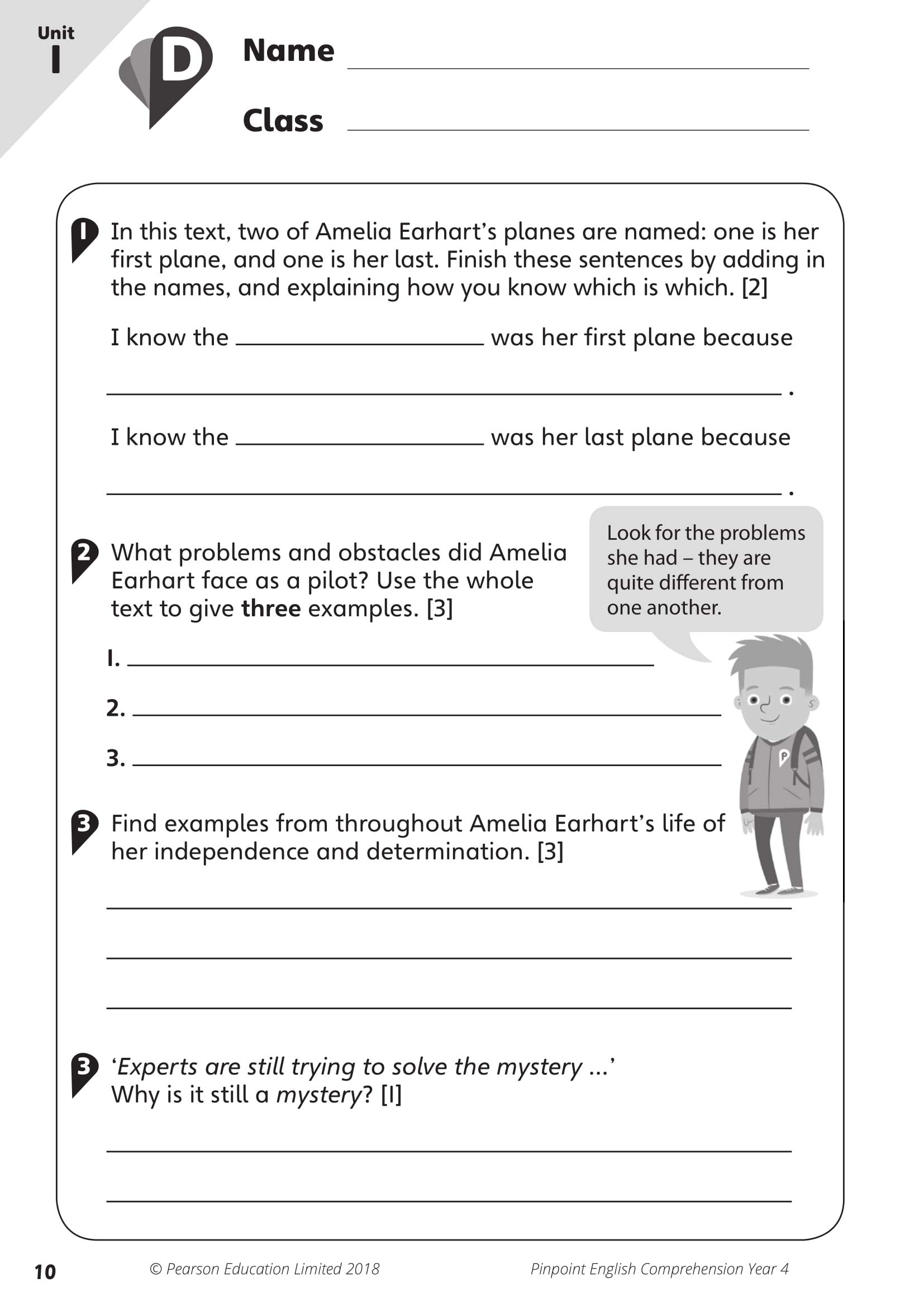 Pinpoint English Comprehension Year 4: Photocopiable Targeted Practice Workbook for Elementary Students - Perfect for Classroom Activities & Homeschool Learning