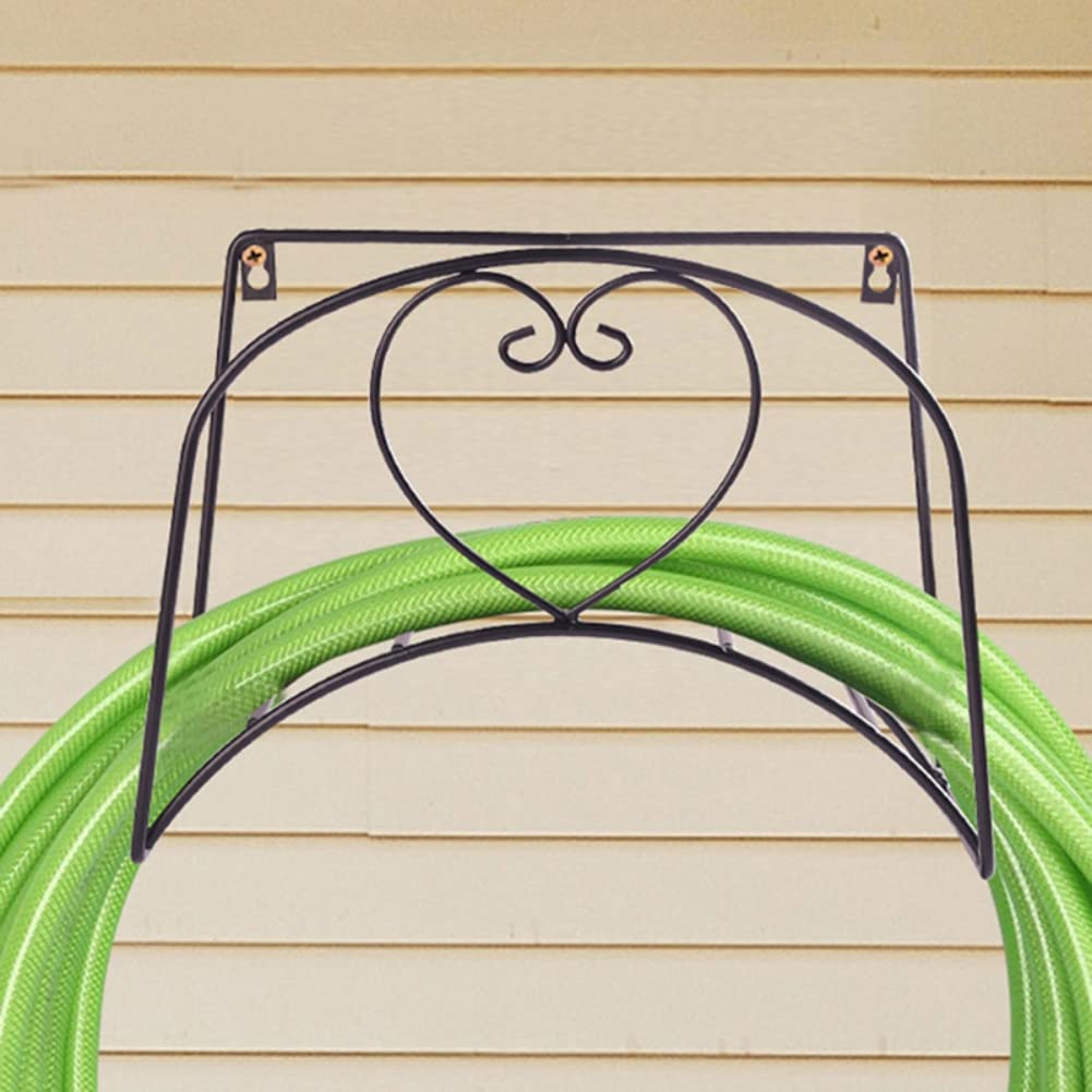 Tutuba Wall Mount Metal Garden Hose Holder - Heavy Duty Antique Bird Style Hose Hanger Rack for Outdoor Water Pipe Storage | Perfect for Backyard, Patio & Garden Organization