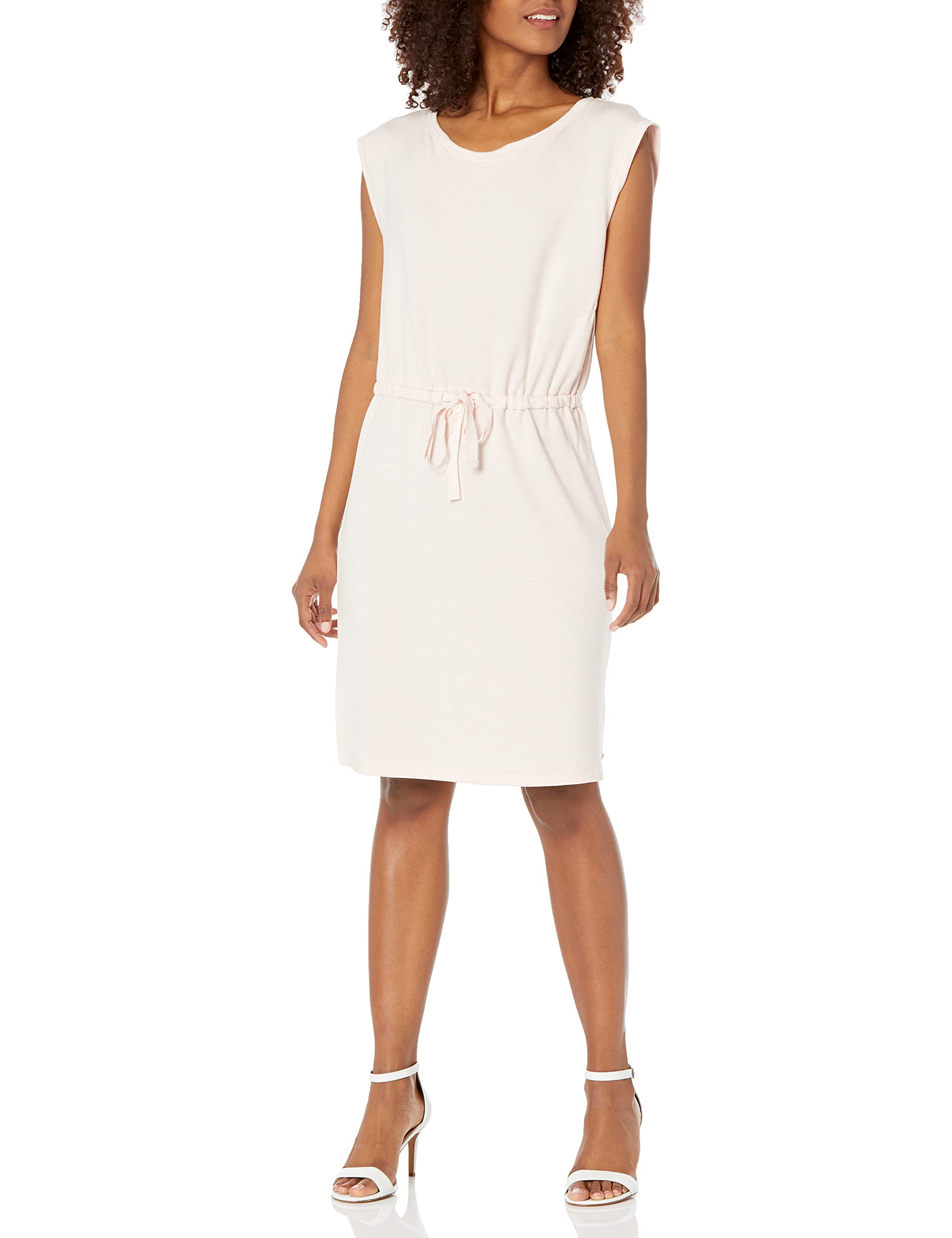 Calvin Klein Women's Short Sleeve Logo T-Shirt Dress | Casual Cotton Summer Dress for Women | Perfect for Beach, Shopping & Everyday Wear