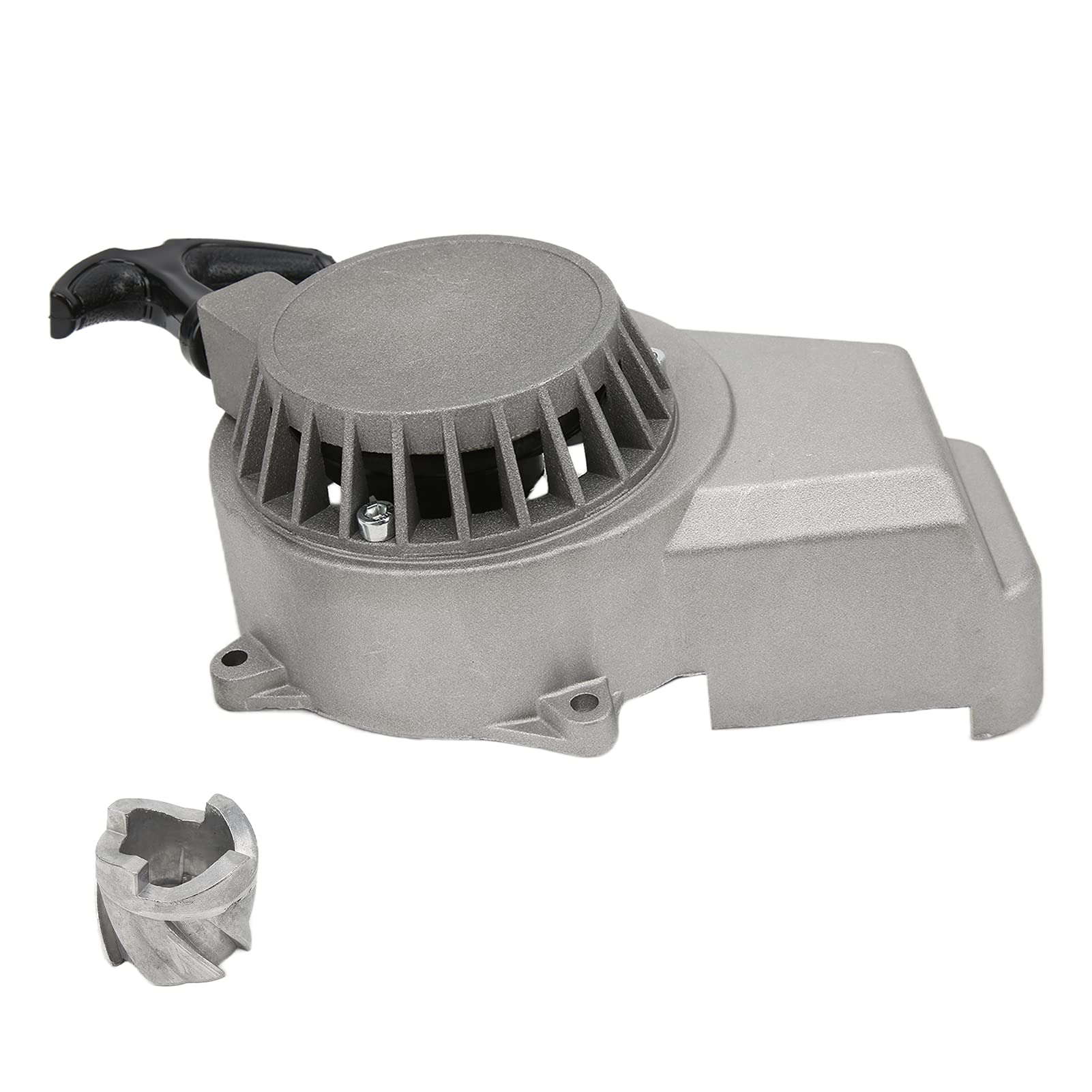 Tbest Recoil Starter Assembly - Aluminum Alloy Pull Start Replacement for 47cc 49cc 2-Stroke Engines | Compatible with Mini Bikes, Pocket Bikes & Dirt Bikes | Easy Engine Starting for Outdoor Riding & Off-Road Adventures