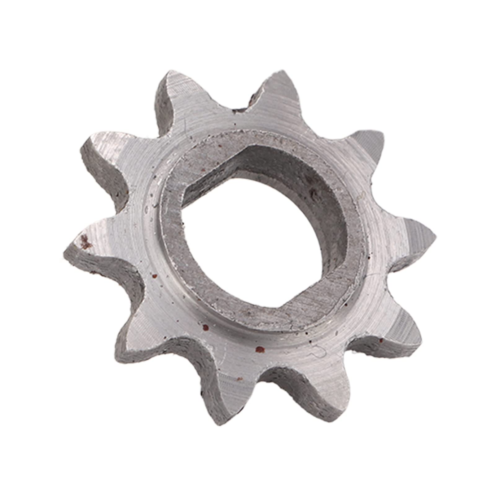 10T 25H Motor Sprocket with H Hole - High Hardness Steel Pinion Gear for Stable Performance | Perfect for Electric Motors, Conveyor Systems & Industrial Machinery