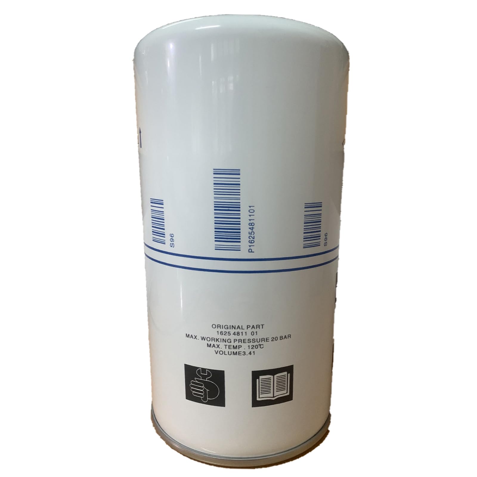 Atlas Copco 1625481101 Air Compressor Spin-on Air/Oil Separator Cartridge Replacement - Compatible with 1625481100 - Industrial & Workshop Air Compressor Maintenance