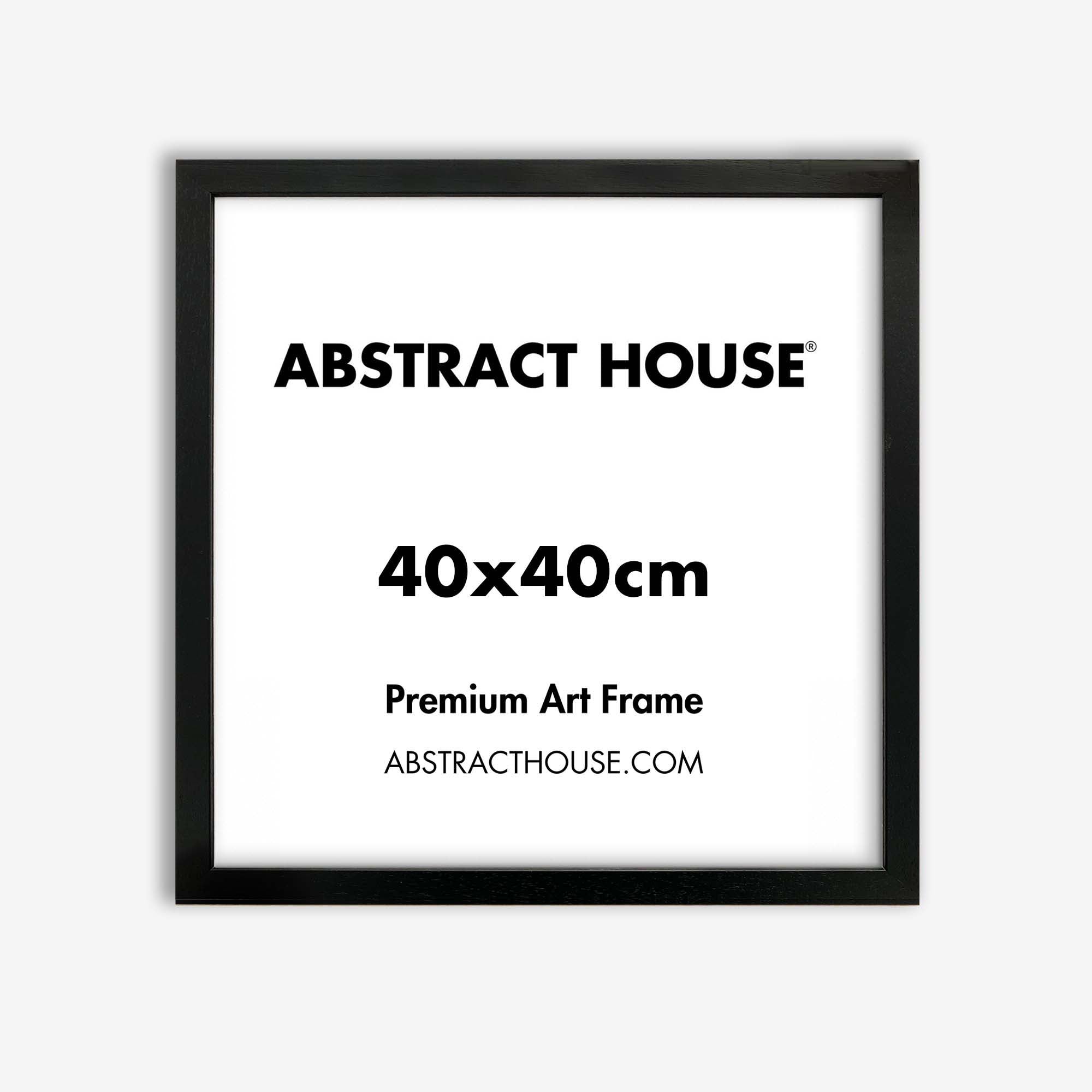 40x40cm Wooden Picture Frame - Solid Natural Wood for Wall Art, Photos & Posters - Perfect for Home Decor, Office & Gifts