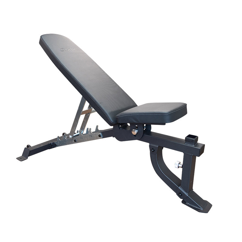 Orbit Heavy Duty FID6 Adjustable Weight Bench for Home Gym - Foldable Incline Decline Workout Bench for Strength Training & Full Body Exercises
