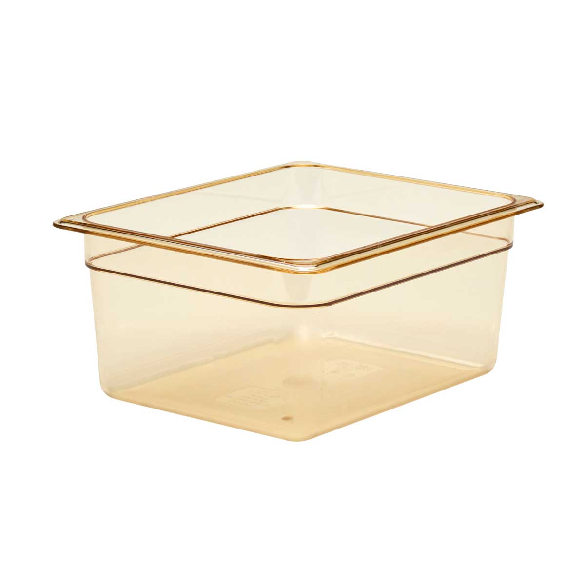 Cambro 26HP150 H Pan 1/2 Size High Heat Food Pan, Amber, 6 Deep – Durable Commercial Food Storage Container for Restaurants, Catering & Buffets – Perfect for Hot Food Service, Meal Prep & Kitchen Organization