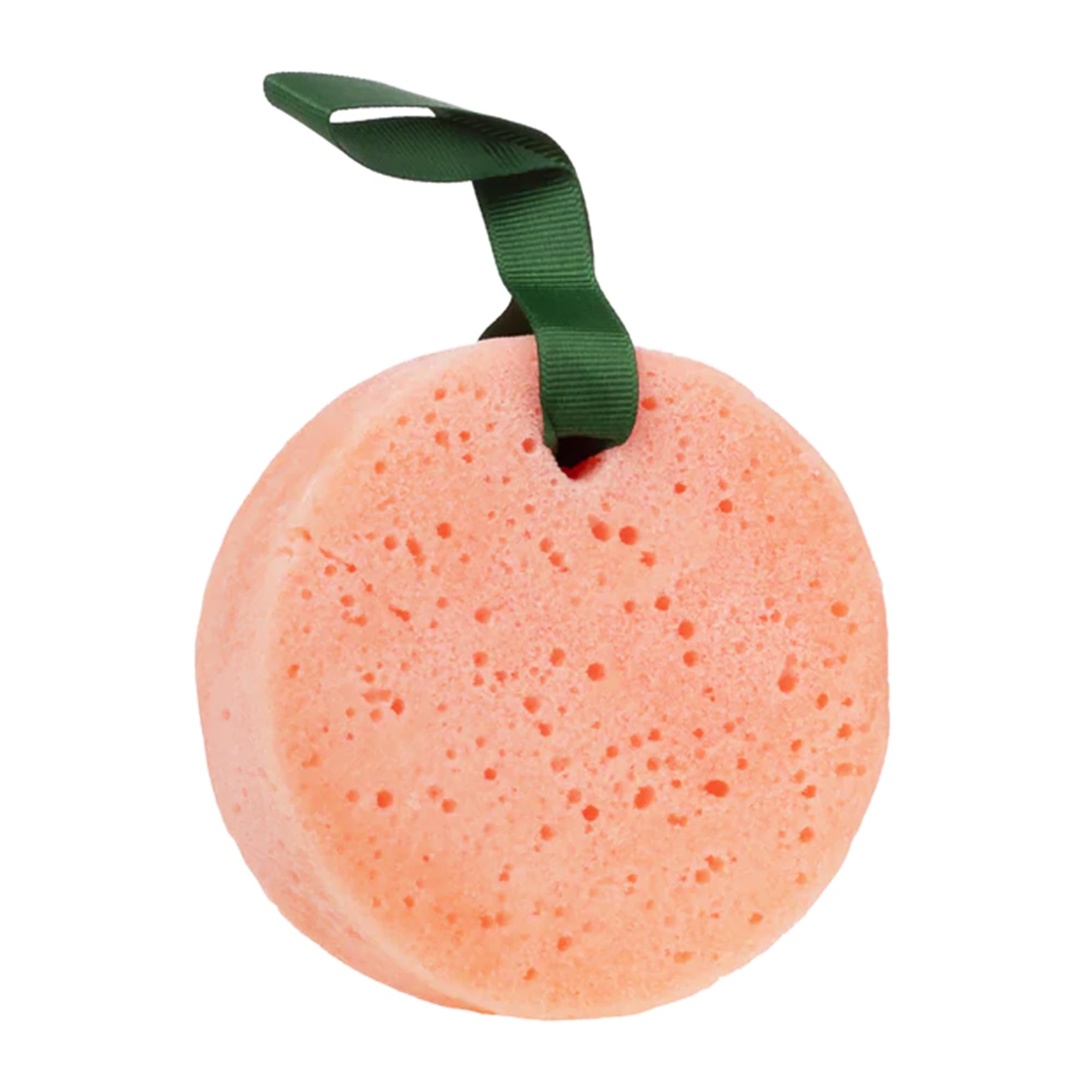 Peach Please Exfoliating Body Wash & Polish with Loofah Sponge - 3 oz Moisturizing Shower Scrub for Soft Skin - Women's Bath & Body Care - Perfect for Daily Shower Routine & Spa Day at Home
