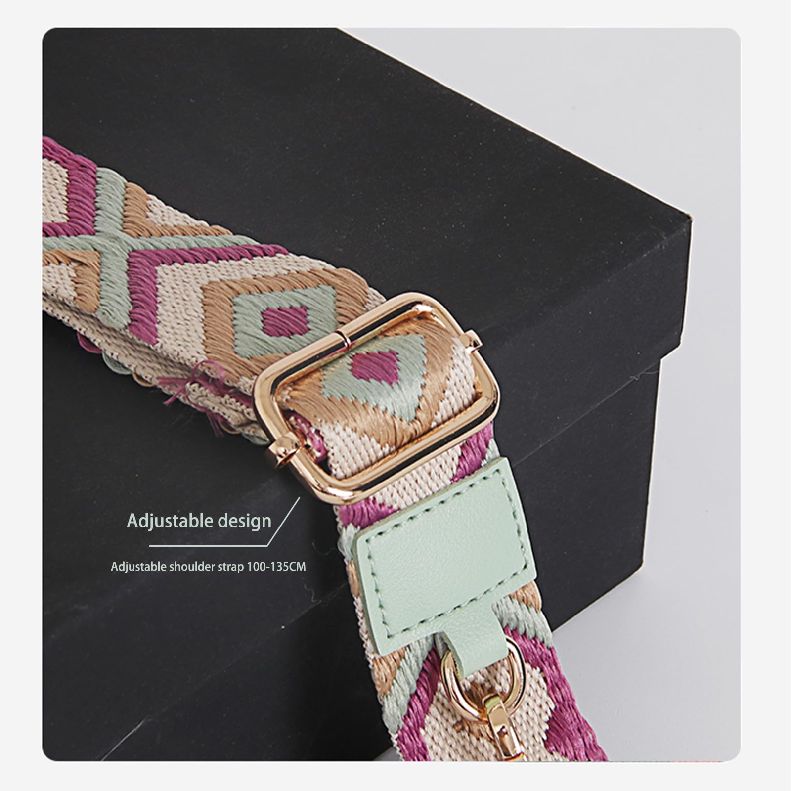 Adjustable Crossbody Phone Strap with Zippered Pouch & Clip - Hands-Free Wallet Strap for iPhone, Samsung & Smartphones - Perfect for Travel, Shopping & Outdoor Activities
