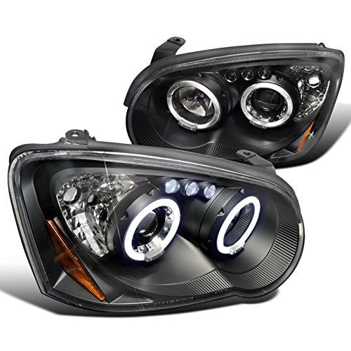 Spec D Replacement Headlamps for 2004-2005 Subaru Impreza WRX STI - High Performance LED Headlights for Night Driving & Off-Road Adventures