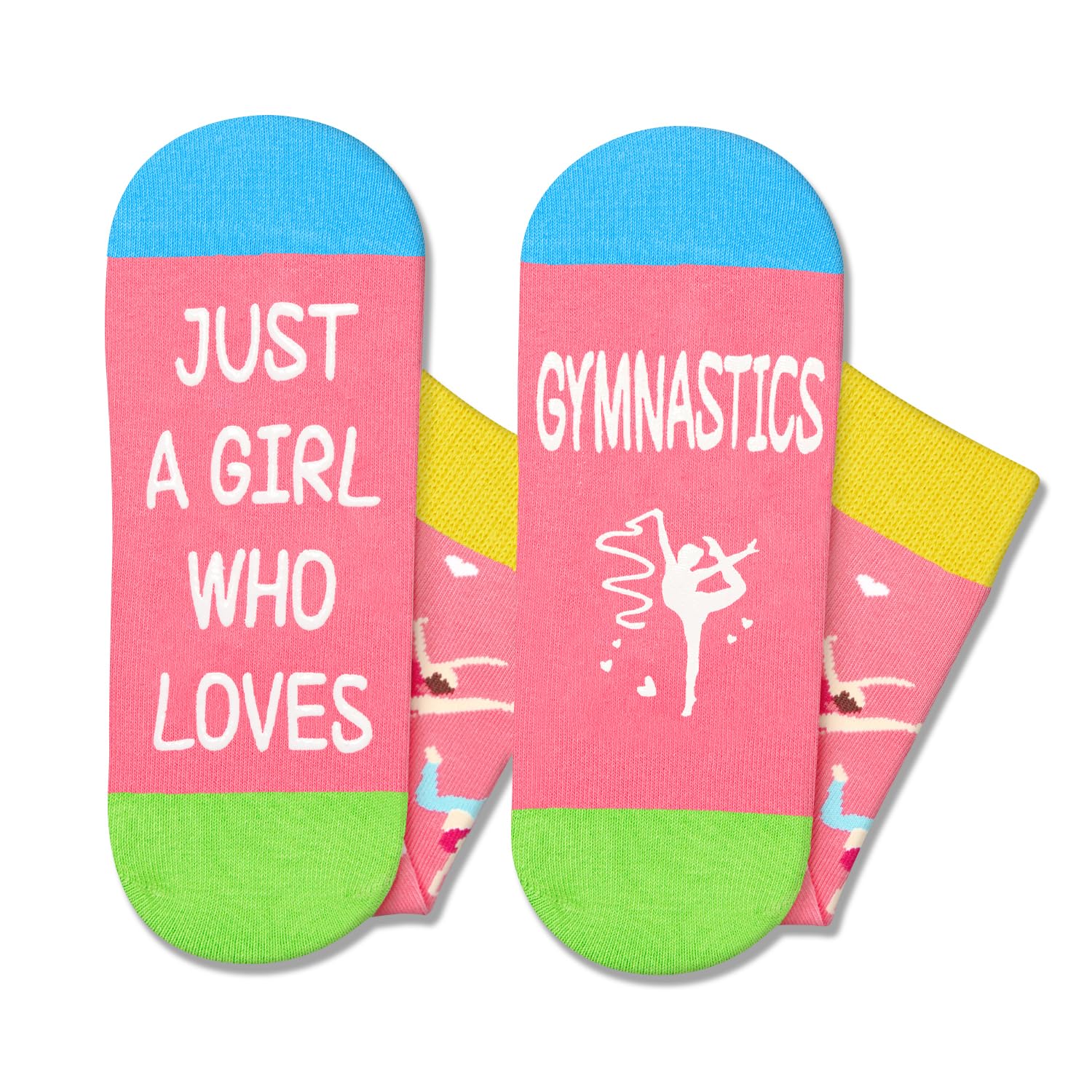 HappyPop Softball Volleyball Gymnastics Ballet Gifts for Girls Age 7-18 - Cute Soccer Socks for Kids | Perfect for Sports Practice, Dance Class & Birthday Presents