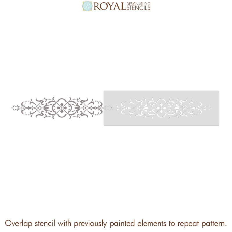 Micah Classic Panel & Furniture Stencil - DIY Woodworking Decorative Patterns for Cabinets, Walls, and Home Decor Projects | Perfect for Crafting, Upcycling, and Interior Design