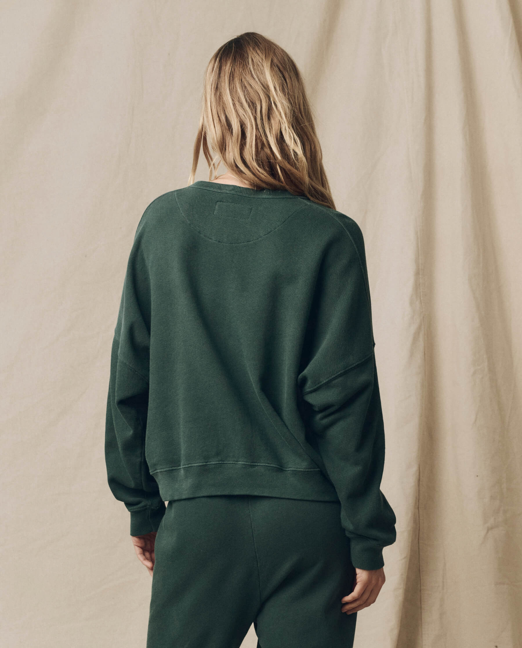 The Teammate Sweatshirt - Solid Deep Sea Green | Cozy Pullover for Team Sports, Casual Wear & Outdoor Activities