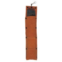 Premium Leather Electrode Rod Bags - 14 Inch Storage Case for Welding Electrodes (60 Pack) - Durable & Protective for Workshop, Construction & DIY Projects