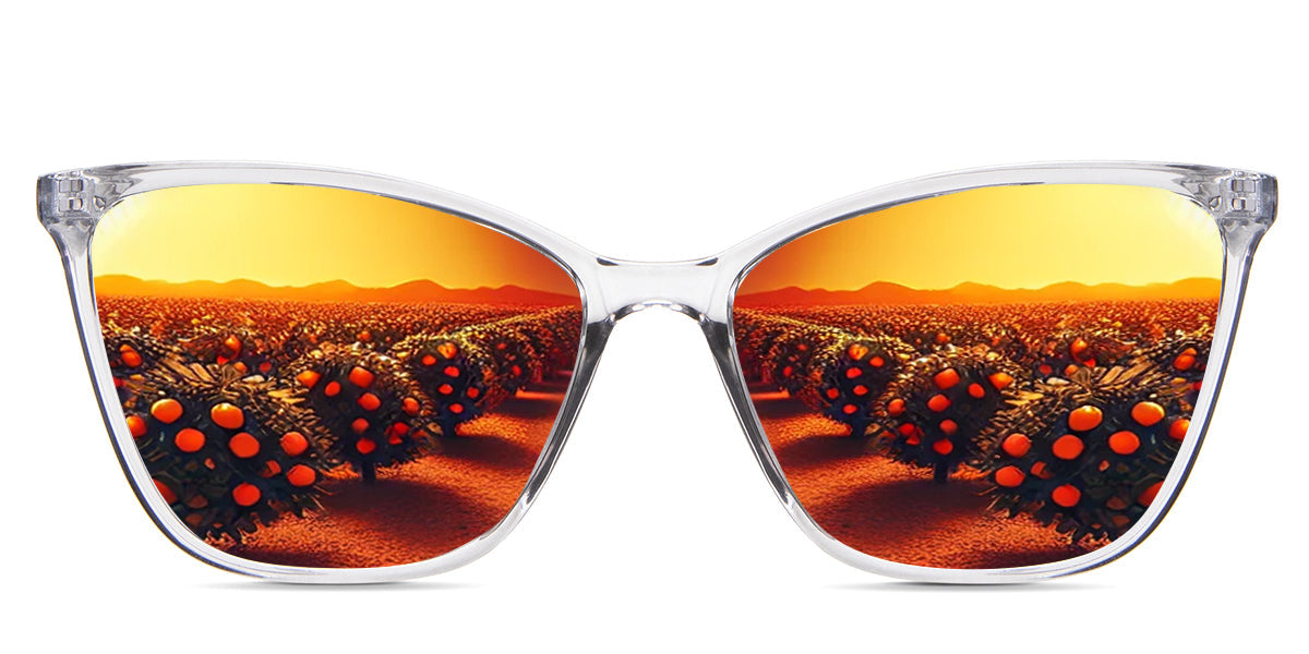 Petra Women's Prescription Sunglasses - UV Protection, Polarized Lenses for Driving, Outdoor & Fashion Use