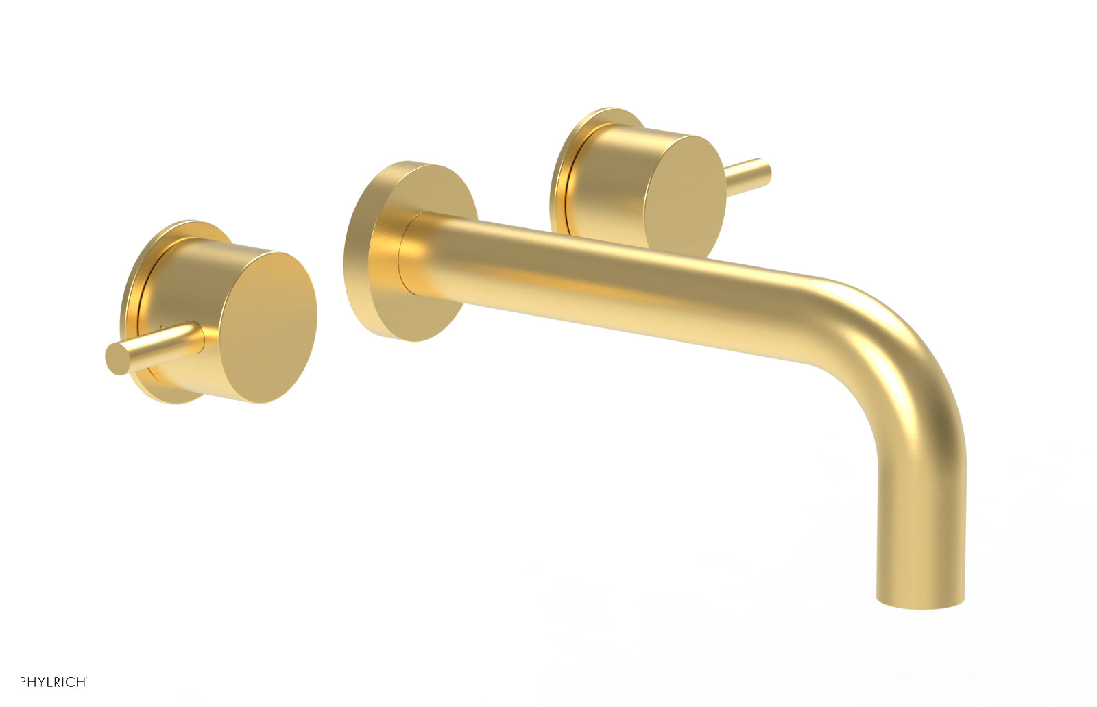 Premium BASIC II Wall-Mounted Lavatory Set 230 14 - Modern Bathroom Sink Faucet for Home & Commercial Use - Perfect for Restrooms, Hotels, and Offices