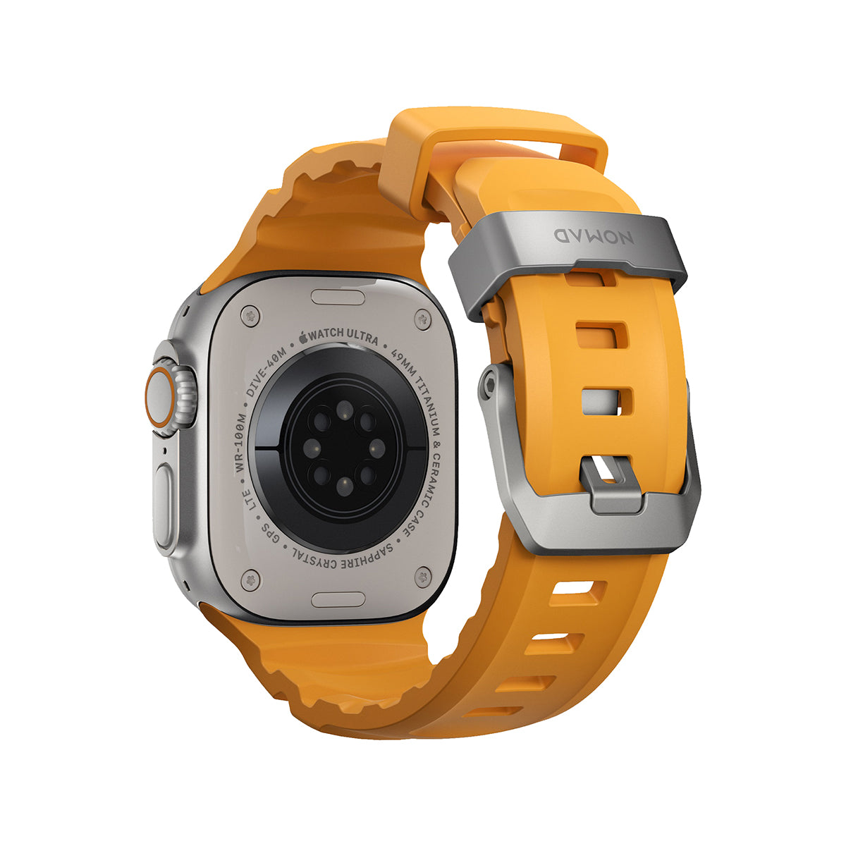 NOMAD Rocky Point Band for Apple Watch (44mm, 46mm, ULTRA) - Durable & Stylish Replacement Strap for Workouts, Swimming & Outdoor Adventures