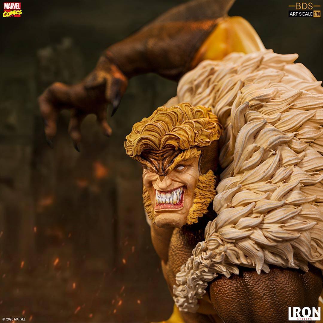 Iron Studios Marvel Comics Sabretooth BDS Art Scale 1/10 Statue - Premium Collectible for Marvel Fans & Home Display