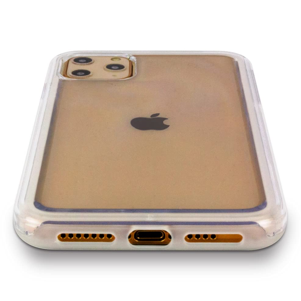 Guard Dog Case for iPhone 12/12 Pro - Clear Protective Bumper with Custom Rose Design | Shockproof & Scratch-Resistant | Perfect for Everyday Use, Travel & Outdoor Activities