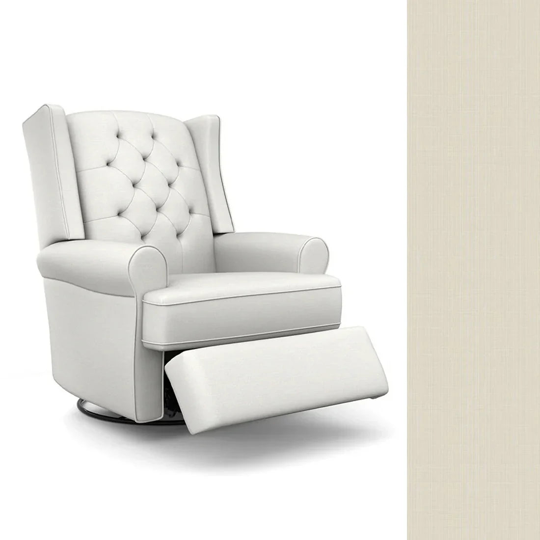 Best Finley Power Swivel Recliner Chair - Ergonomic Leather Lounge Chair with Massage & Heat - Perfect for Living Room, Home Theater & Office Relaxation