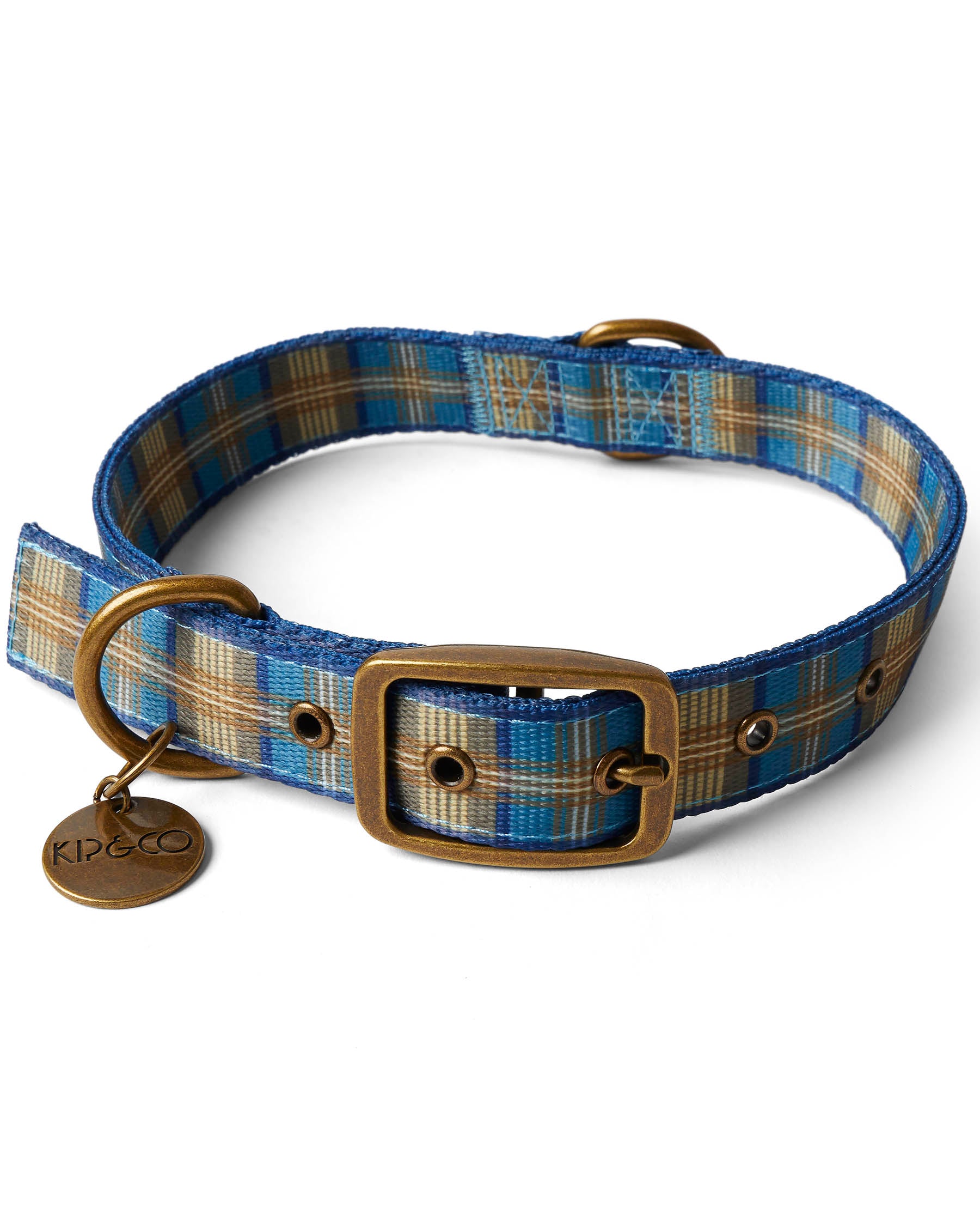 Cozy Tartan Dog Collar - Adjustable Plaid Pet Collar with D-Ring for Leash | Perfect for Small, Medium & Large Dogs | Great for Walks, Training & Fashion Accessories