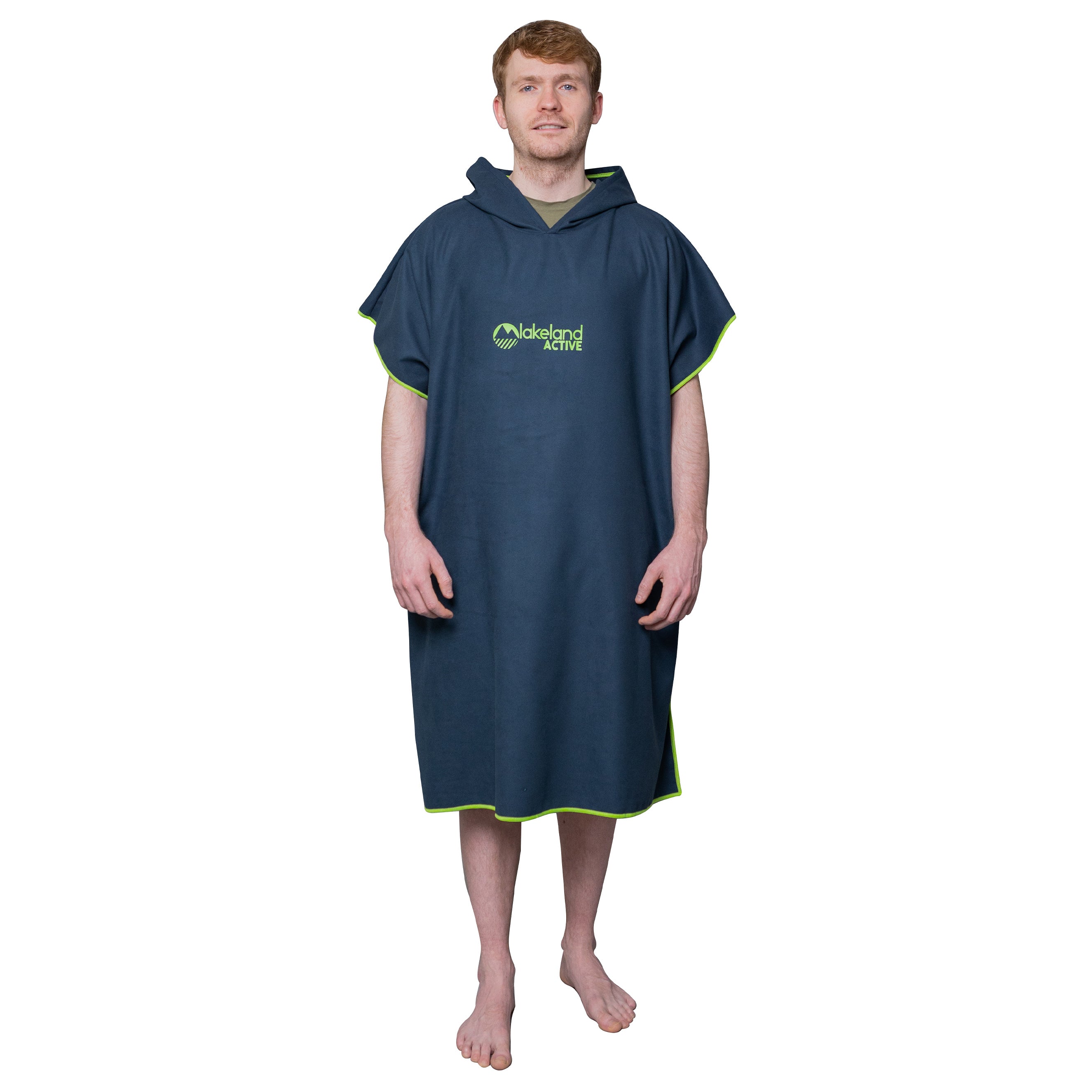 Quick Dry Changing Poncho for Men - Lightweight Waterproof Outdoor Shower & Swim Cover - Perfect for Beach, Camping, and Poolside Changing