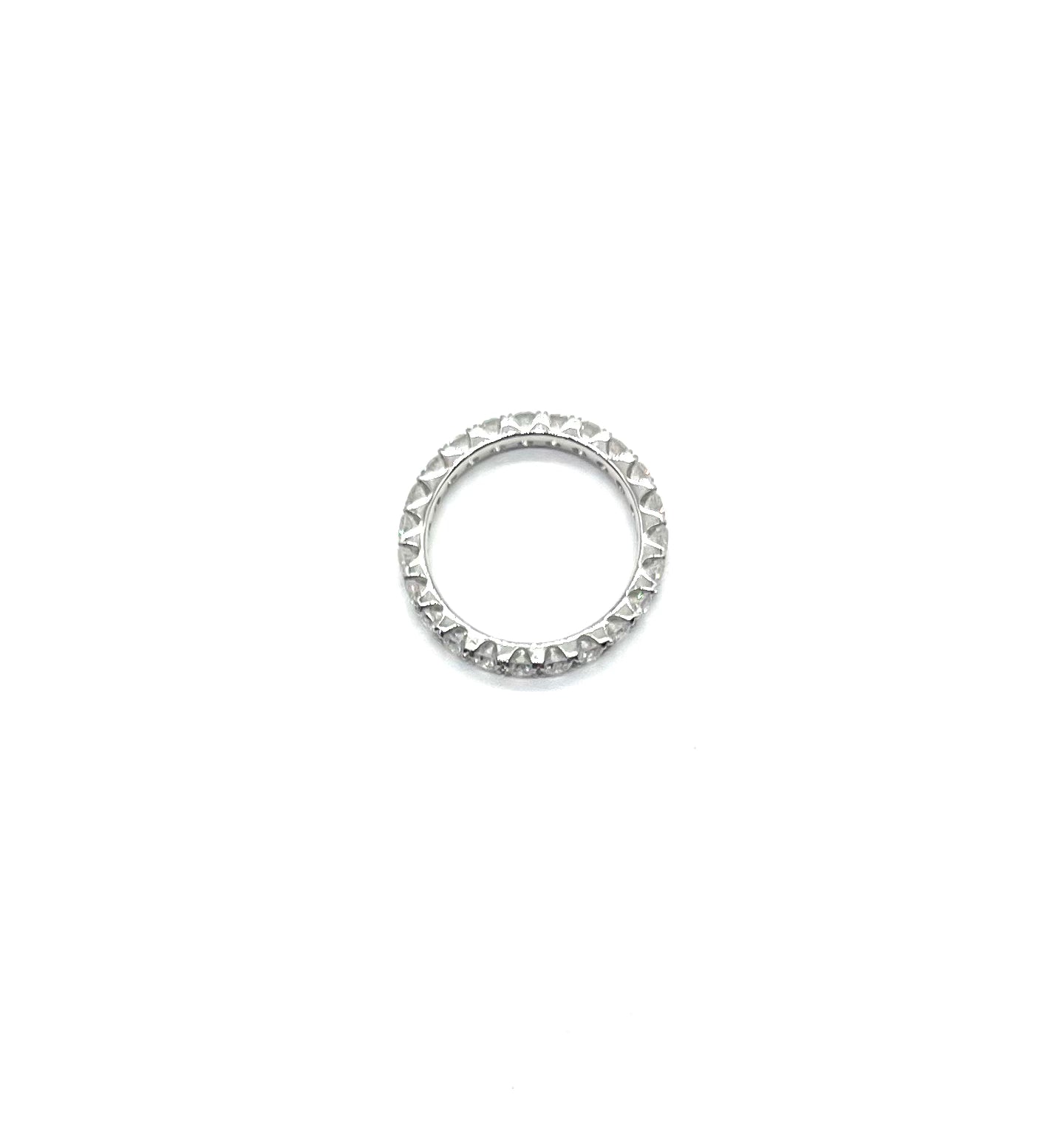 14K White Gold 1.75ctw Lab Grown Diamond Eternity Band Ring for Women - Perfect for Weddings, Anniversaries & Special Occasions