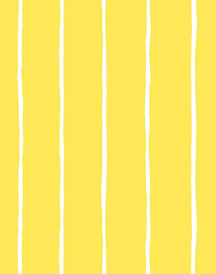 Get In Line Wallpaper by Wallshoppe - Daffodil Floral Peel & Stick Wallpaper for Bedroom, Living Room, Nursery | Easy to Install & Removable Decor