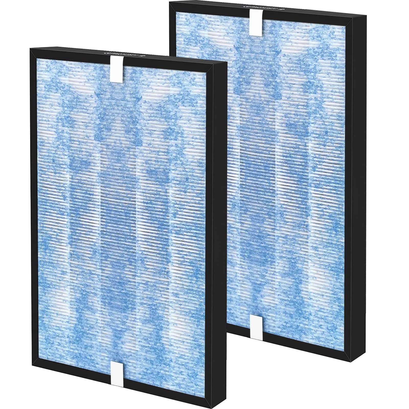 MSA3 True HEPA Filter Replacement (2 Pack) - Compatible with MSA3/MSA3S Membrane Solutions 3-in-1 Air Purifier | Improves Indoor Air Quality for Home, Office & Bedroom