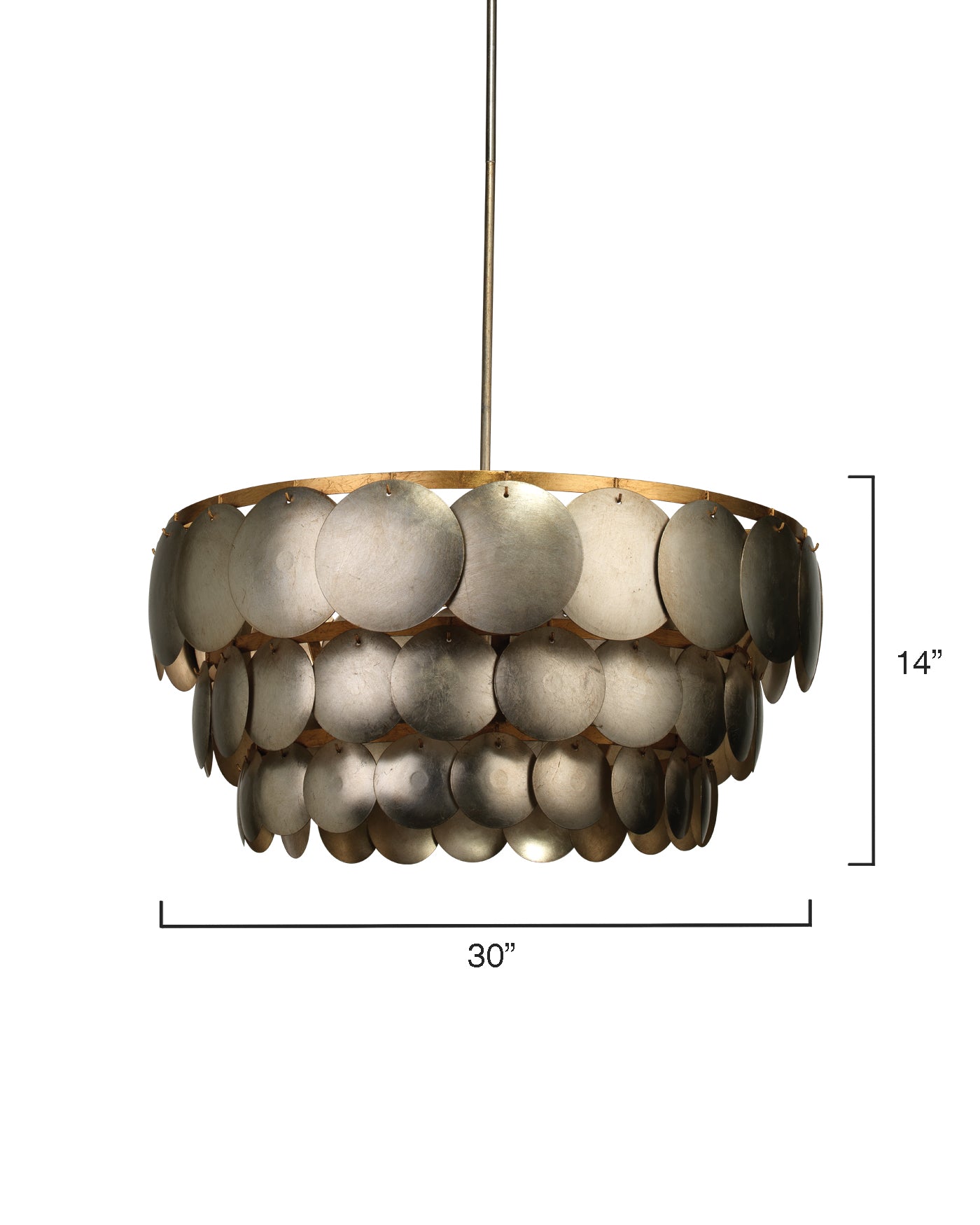 Calypso Three Tier Chandelier - Modern Crystal Ceiling Light Fixture for Dining Room, Living Room & Bedroom | Elegant Home Decor Lighting
