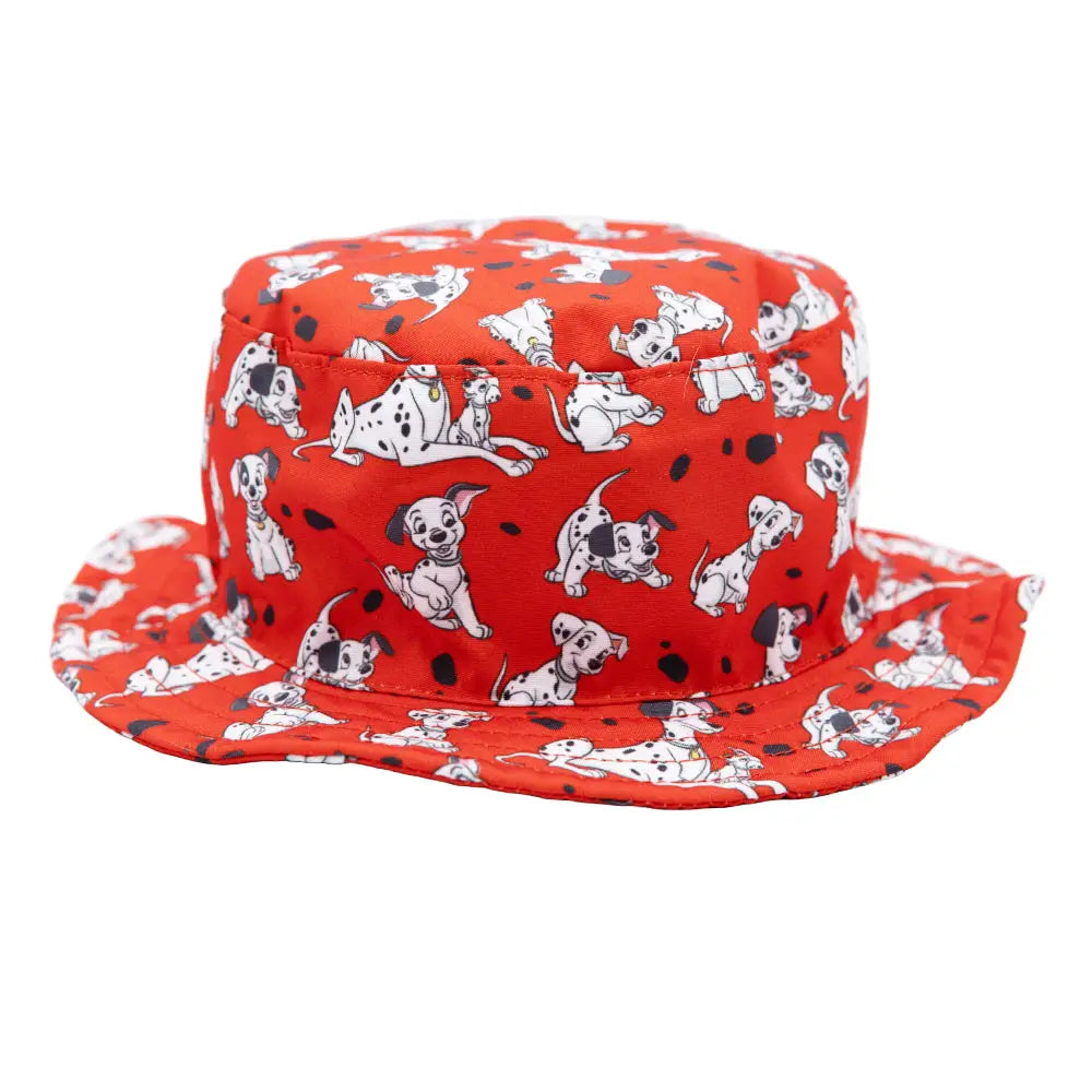 Disney's 101 Dalmatians Dog Bucket Hat - Cute Pet Sun Hat for Dalmatian Lovers, Summer Beach & Outdoor Adventures