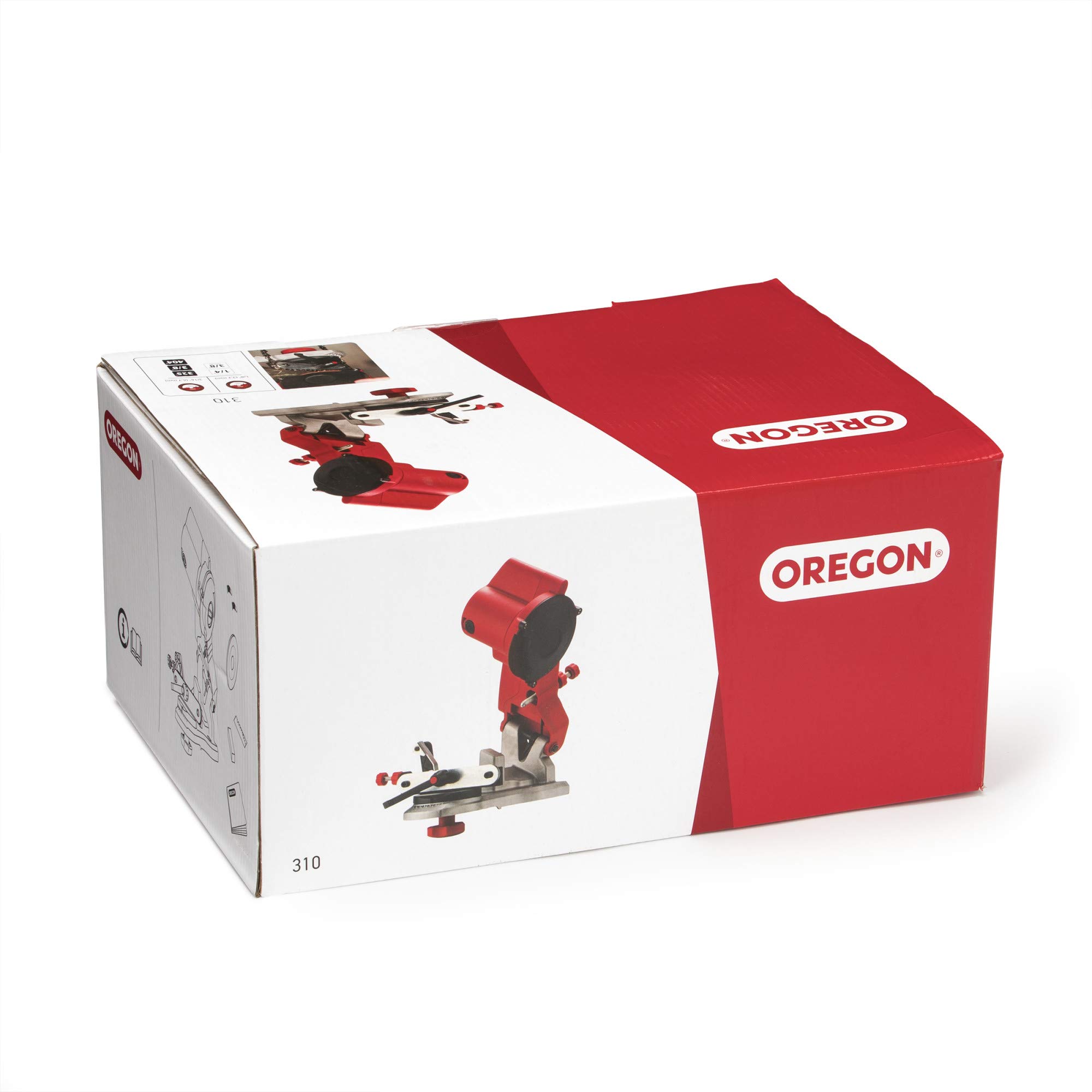 Oregon Compact 120V Mini Bench Grinder - Universal Chainsaw Chain Sharpener for All Saw Chains (Model 310-120) | Small & Powerful Tool for Woodworking, DIY Projects, and Professional Chainsaw Maintenance