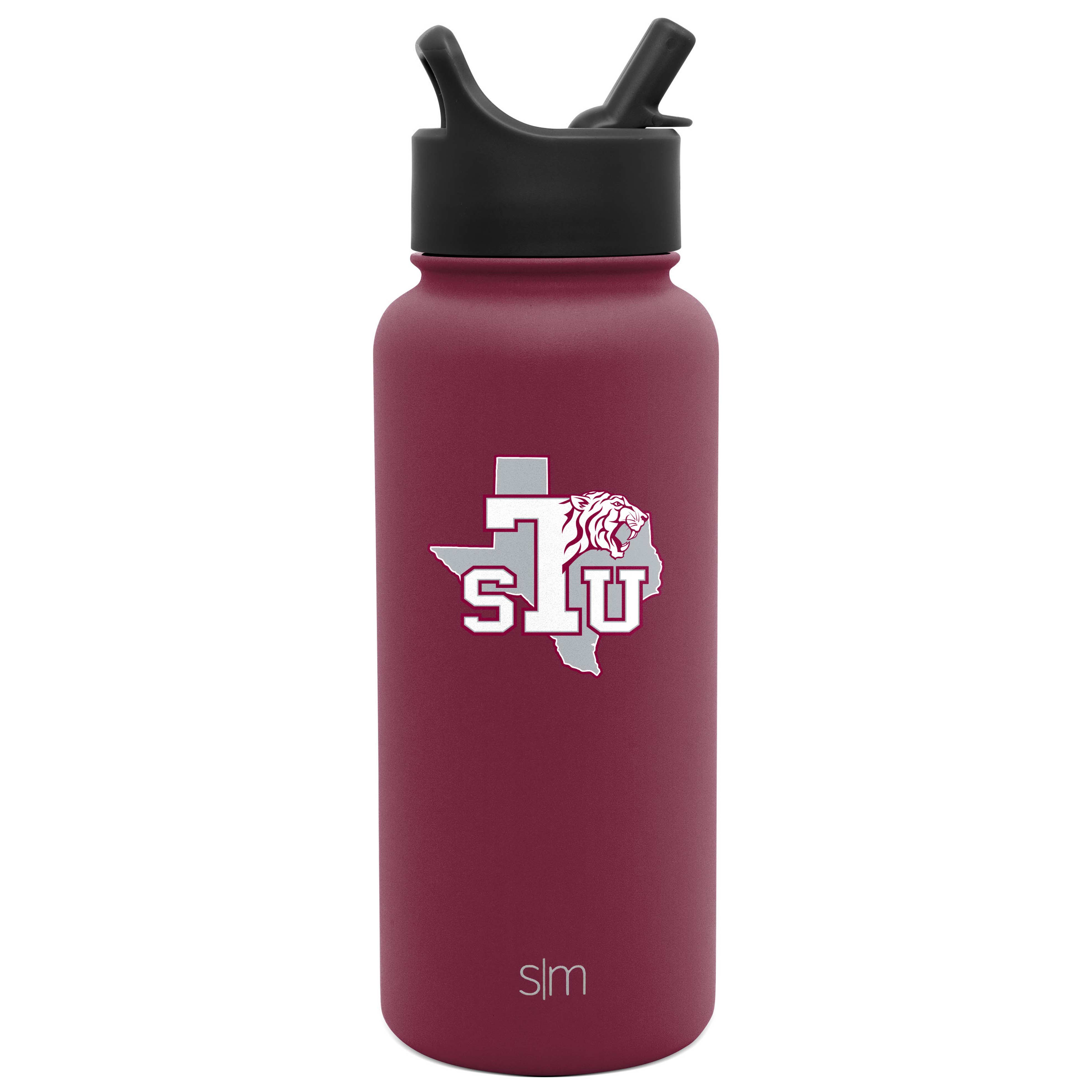 Collegiate Summit Insulated Water Bottle with Straw Lid - Leakproof Stainless Steel for School, Gym & Outdoor Activities