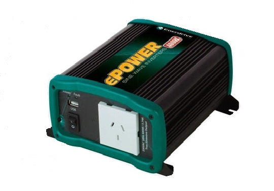Enerdrive 400W 12V Power Inverter - High Efficiency Car DC to AC Converter for Road Trips, Camping & Emergency Power - Best Price Guaranteed