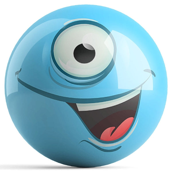 Brandon Starr Blue Monster Bowling Ball - High Performance Reactive Resin for Strikes & Spares | Perfect for League Play & Tournaments