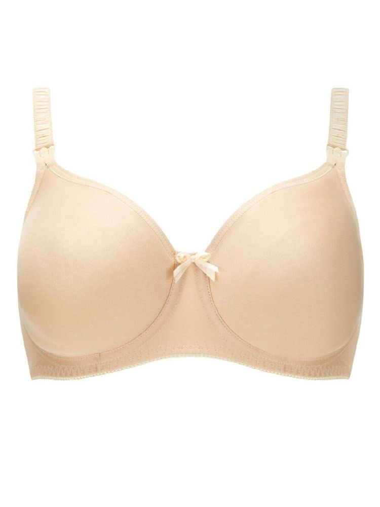 Freya Women's Pure Underwire Moulded Nursing Bra - Comfortable & Supportive for Breastfeeding Moms - Perfect for Daily Wear, Maternity & Postpartum Use