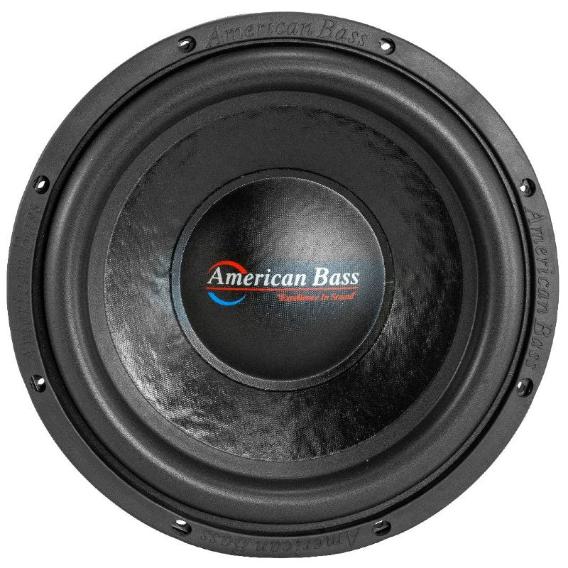 American Bass DX124 12 Inch 600W Peak (400W RMS) Single 4 Ohm DX Series Car Subwoofer - High Performance Bass for Trucks, SUVs & Custom Car Audio Systems