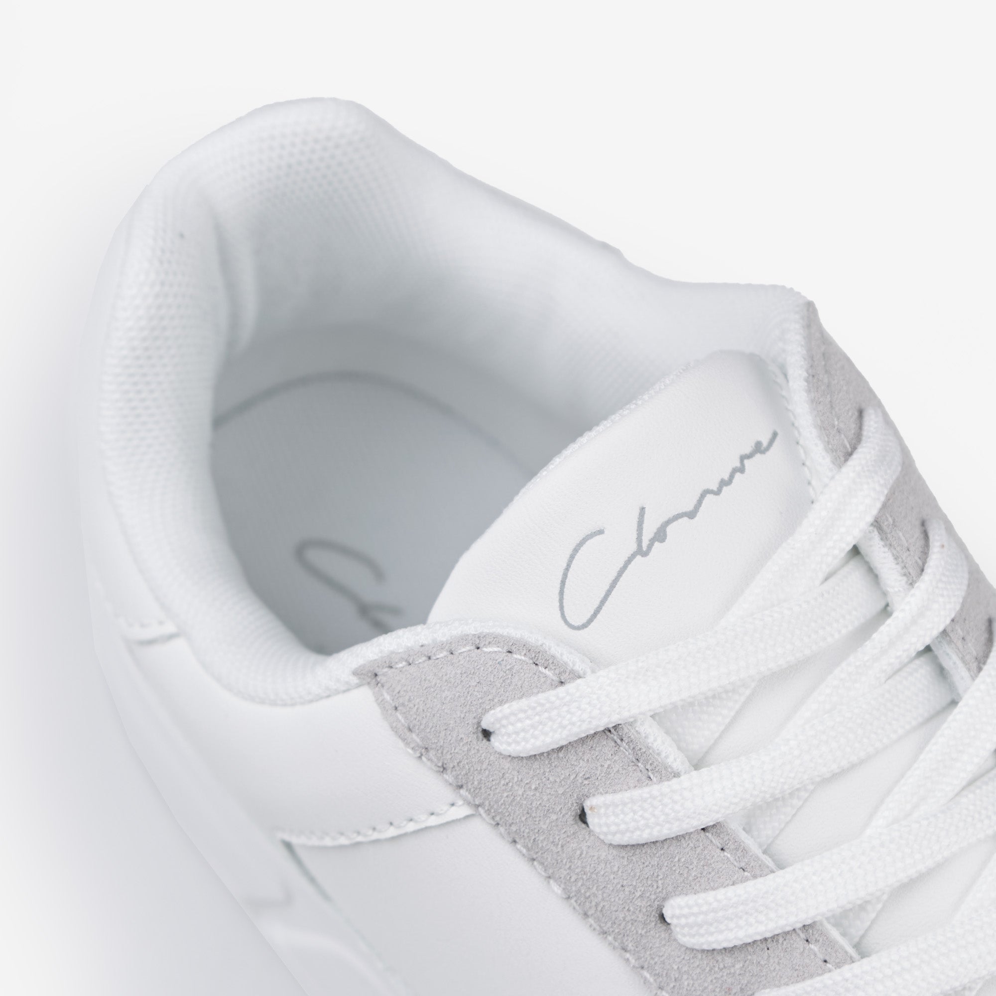 Premium Leather Running Shoes for Men & Women - Lightweight & Comfortable White Athletic Sneakers for Jogging, Gym Workouts & Casual Wear