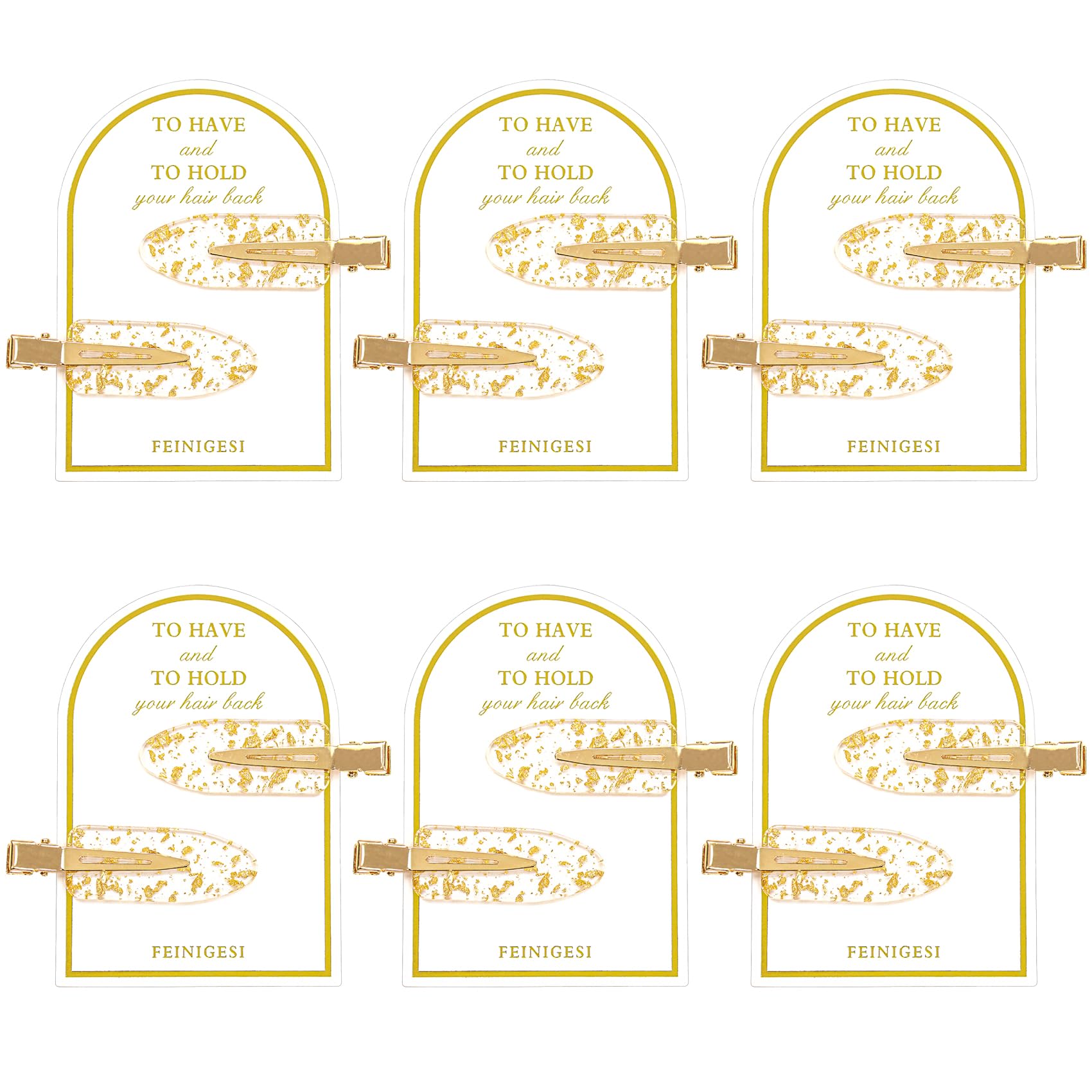 No Bend Glitter Hair Clips - Creaseless Setting for Bridesmaids, Weddings & Styling