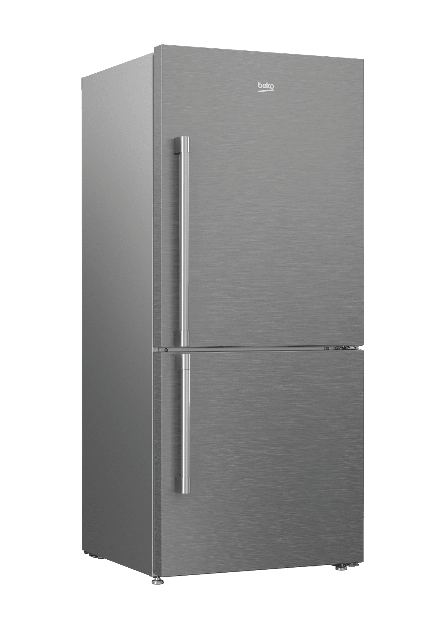 Beko BFBF3018SSIML 30-Inch Bottom Freezer Refrigerator with Auto Ice Maker - Stainless Steel, Left Hinge Door | Perfect for Modern Kitchens, Small Spaces & Family Homes