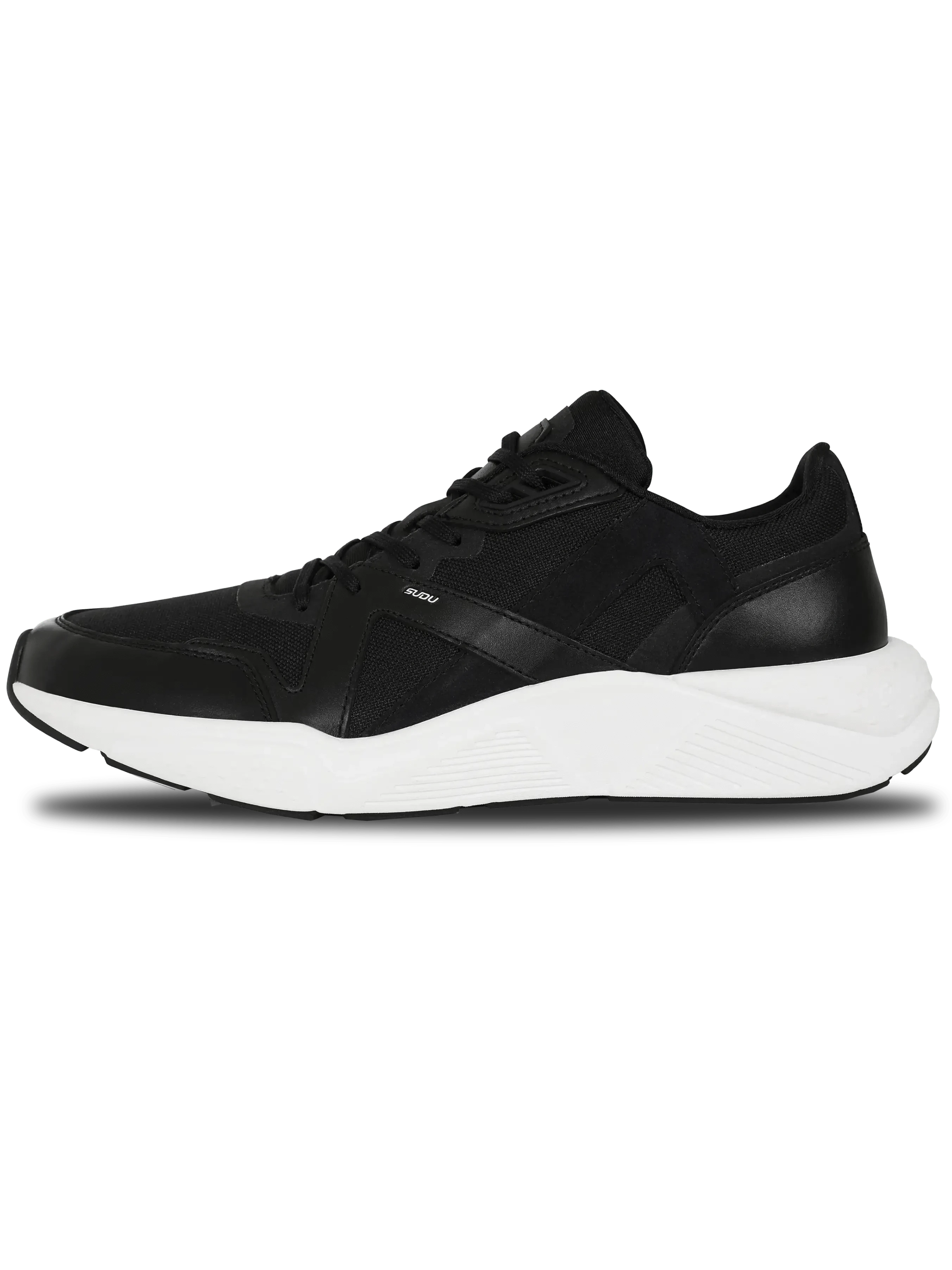 SLR 01 Lifestyle Shoe - Comfortable Casual Sneakers for Men & Women | Black Walking Shoes for Everyday Wear | Perfect for Work, Travel & Gym