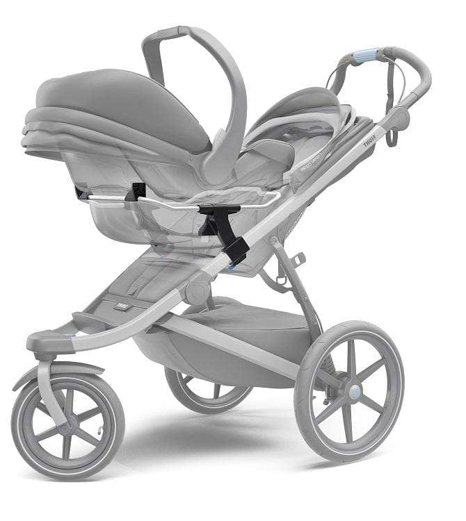 Thule Chicco Infant Car Seat Adapter for BOB Strollers - Universal Fit for Glide & Urban Glide Models - Perfect for Jogging, Hiking & Family Outings