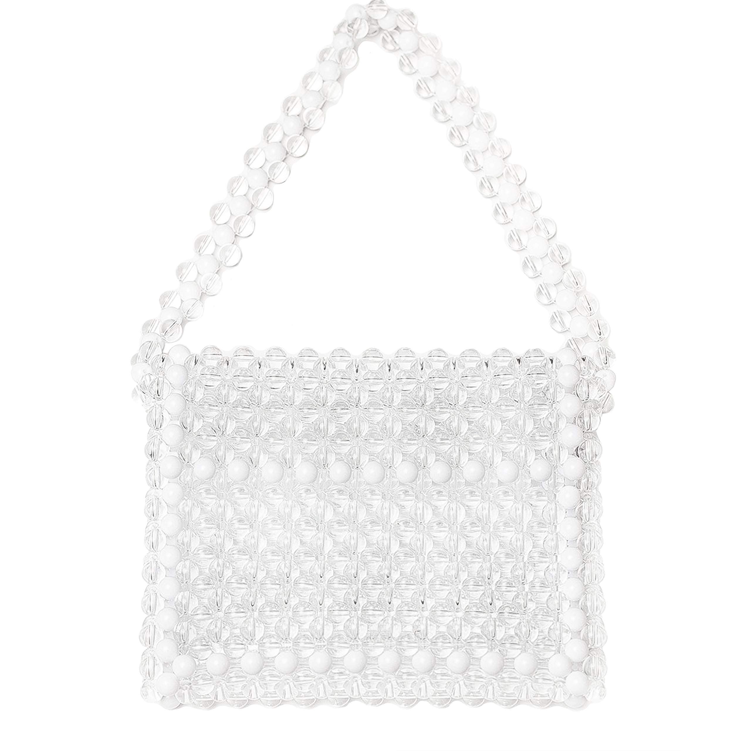 YIFEI Women's Acrylic Evening Bag - Elegant Wedding Party Clutch Shoulder Purse for Prom, Cocktail Dinners & Special Occasions