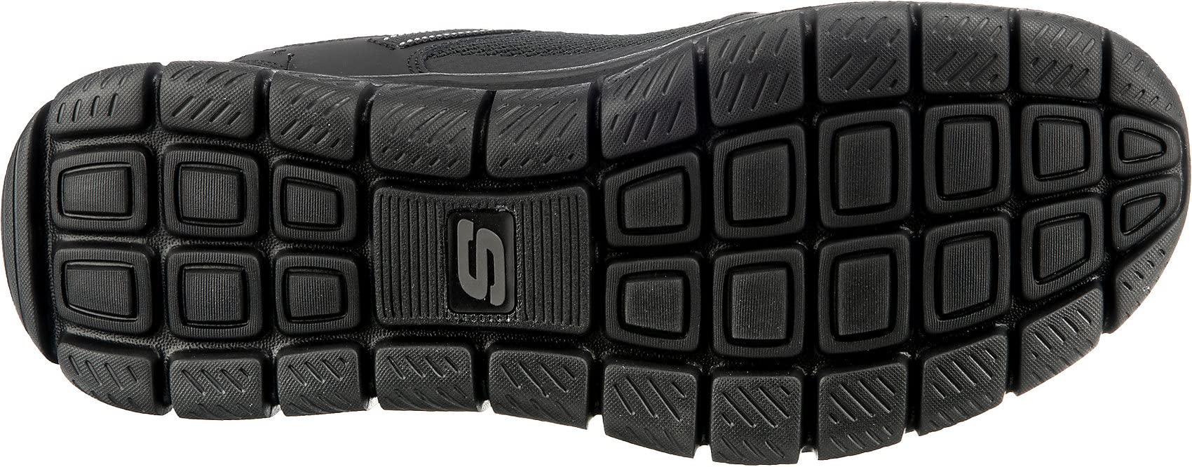 Skechers Men's Track KNOCKHILL Black Running Shoes Size 13 - Lightweight Comfort for Jogging, Walking & Casual Wear