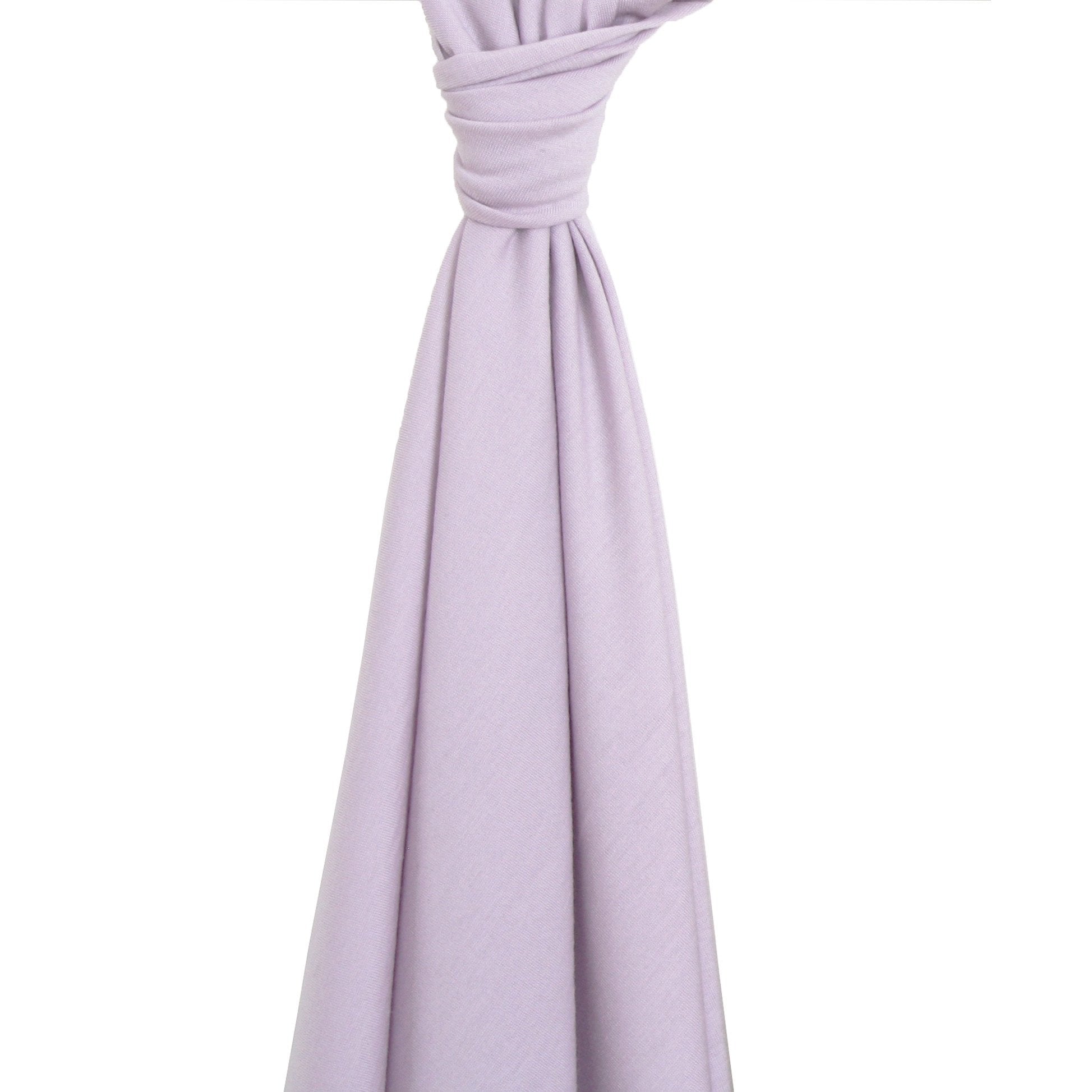 Premium Merino Wool Swaddle Blanket for Newborns 0-3 Months - Soft & Breathable Baby Wrap - Perfect for Nursery, Travel & Sleep Time - Lilac Color