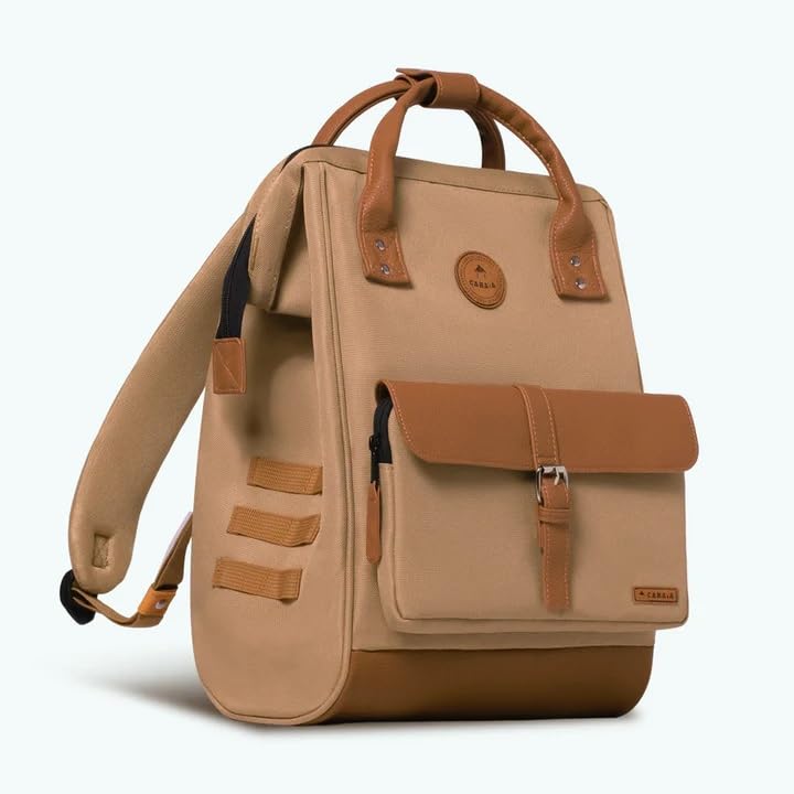 CABAIA Waterproof Backpack with 2 Pockets - Lifetime Guarantee - Stylish Unisex Design for Men & Women - Perfect for School, Travel & Business - Vegan Certified - Ideal for Commuting, College Campus & Office Use