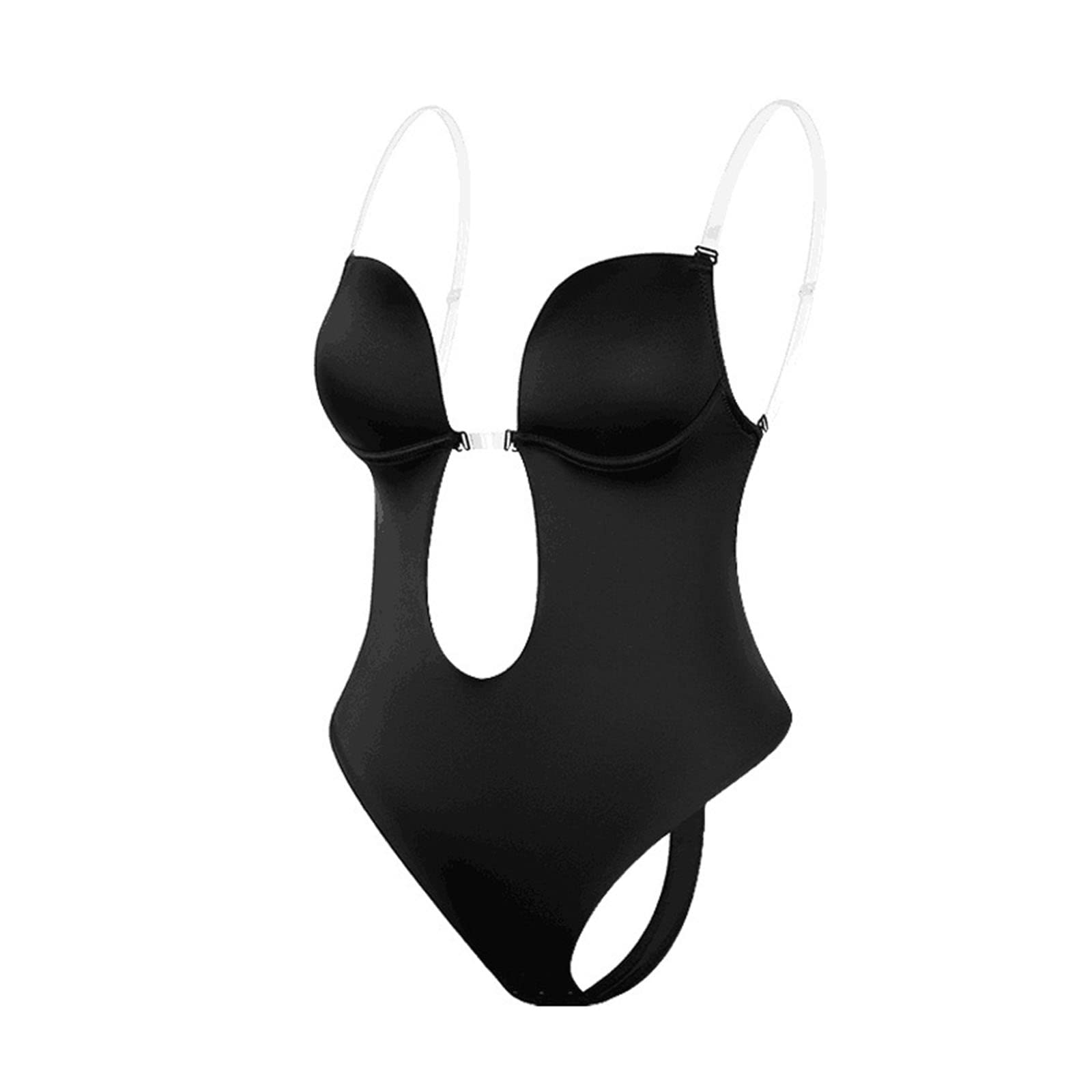 Hhkuize Invishaper Plunge Backless Body Shaper Bra - Seamless Shapewear for Women, Strapless Push Up Bra for Backless Dresses & Special Occasions - Perfect for Weddings, Parties & Evening Wear