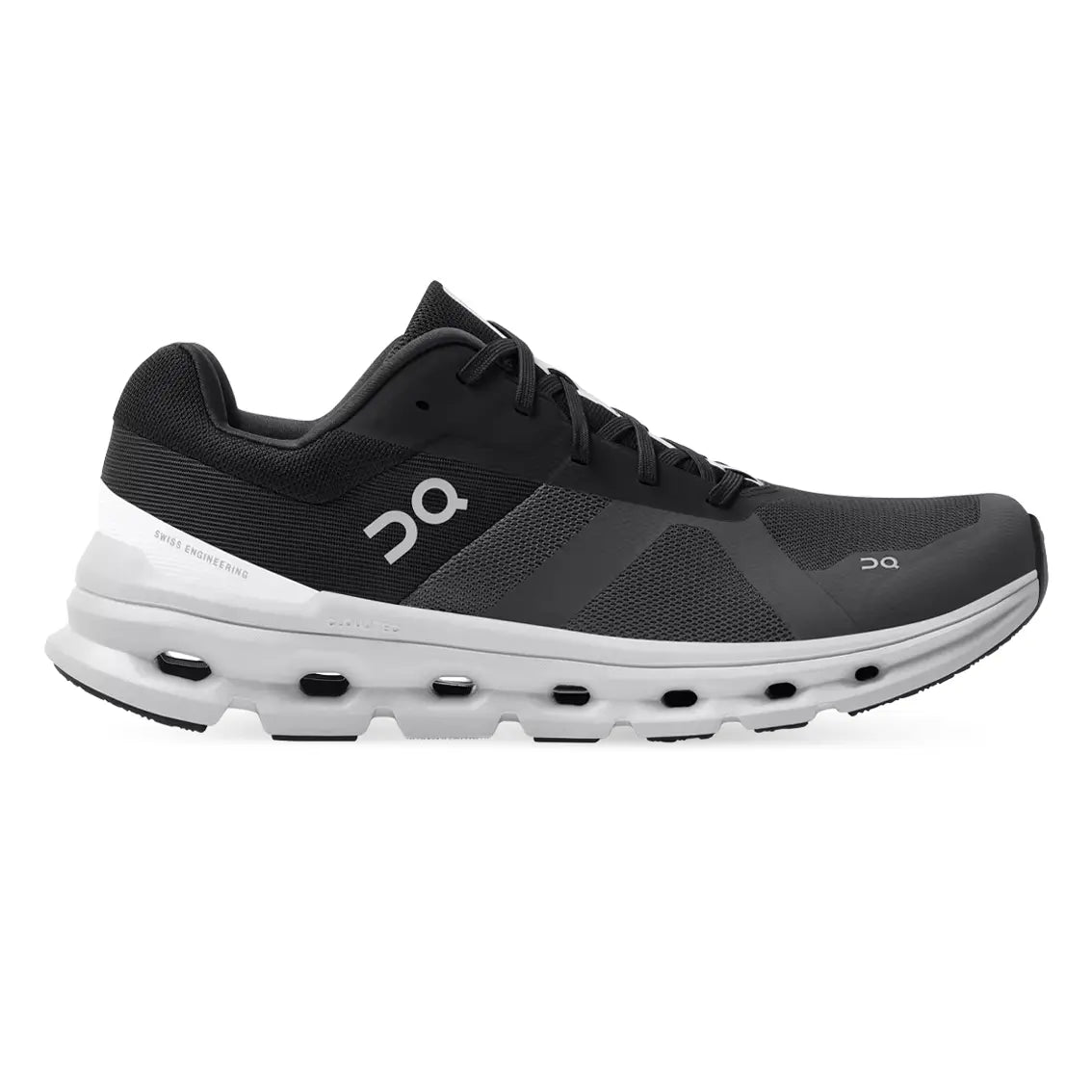 Men's On Running Cloudrunner Wide Running Shoes - Eclipse/Frost Color - Lightweight & Cushioned for Road Running, Jogging & Gym Workouts
