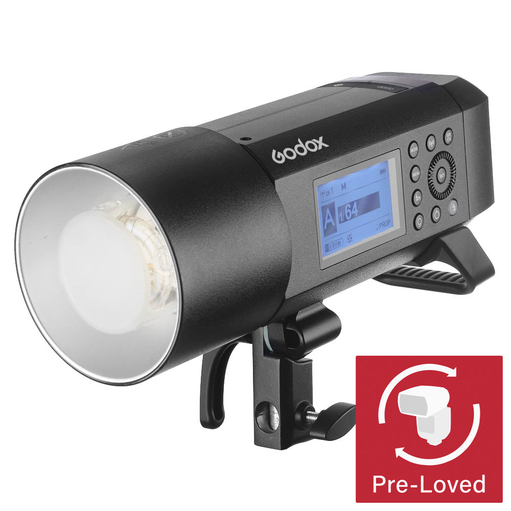 Godox AD400Pro Witstro Battery-Powered TTL & HSS Flash Light - Professional Studio Strobe for Portrait, Wedding & Outdoor Photography
