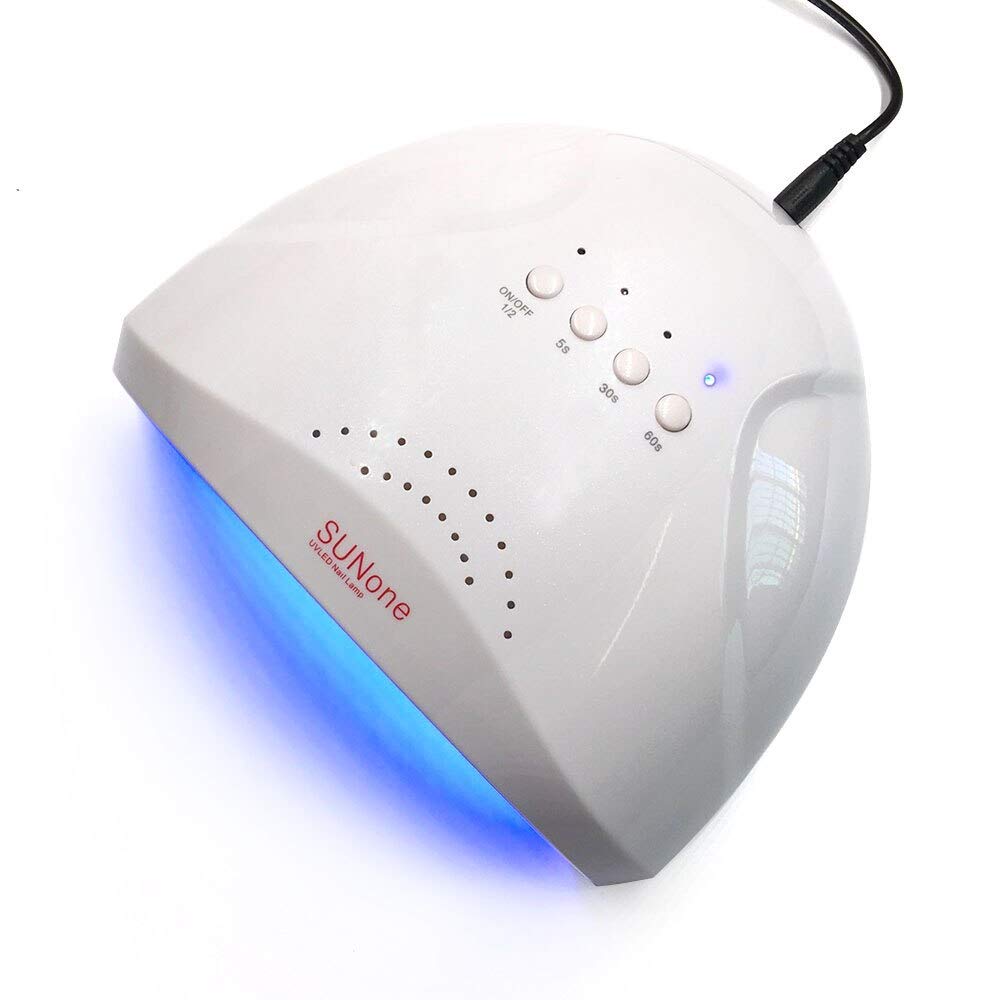 Professional 48W/24W LED UV Nail Lamp for Gel Polish Curing - Fast Drying Nail Art Light for Fingernails & Toenails - Perfect for Home & Salon Manicures & Pedicures