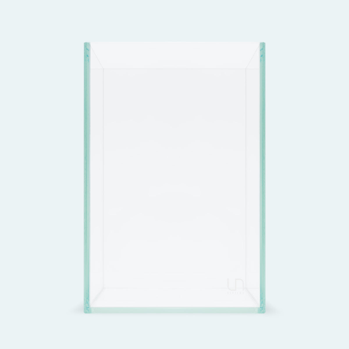 Premium UNS Rimless Tall Glass Aquarium Tank - 10 Gallon Clear Fish Tank for Nano Shrimp & Betta Fish - Perfect for Home Office Desk & Living Room Decor