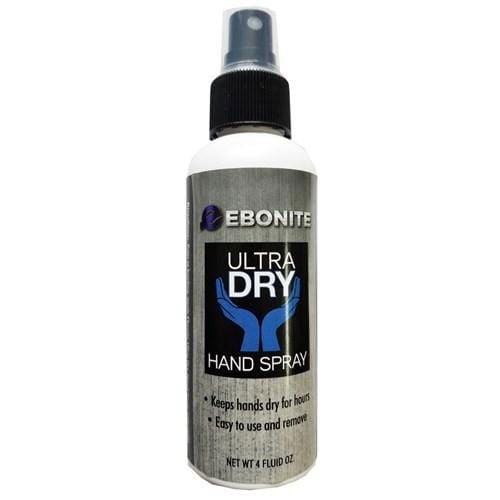 Ebonite Ultra Dry Hand Spray - Fast-Acting Moisture Absorbing Spray for Dry Hands | Perfect for Gym, Travel & Outdoor Activities